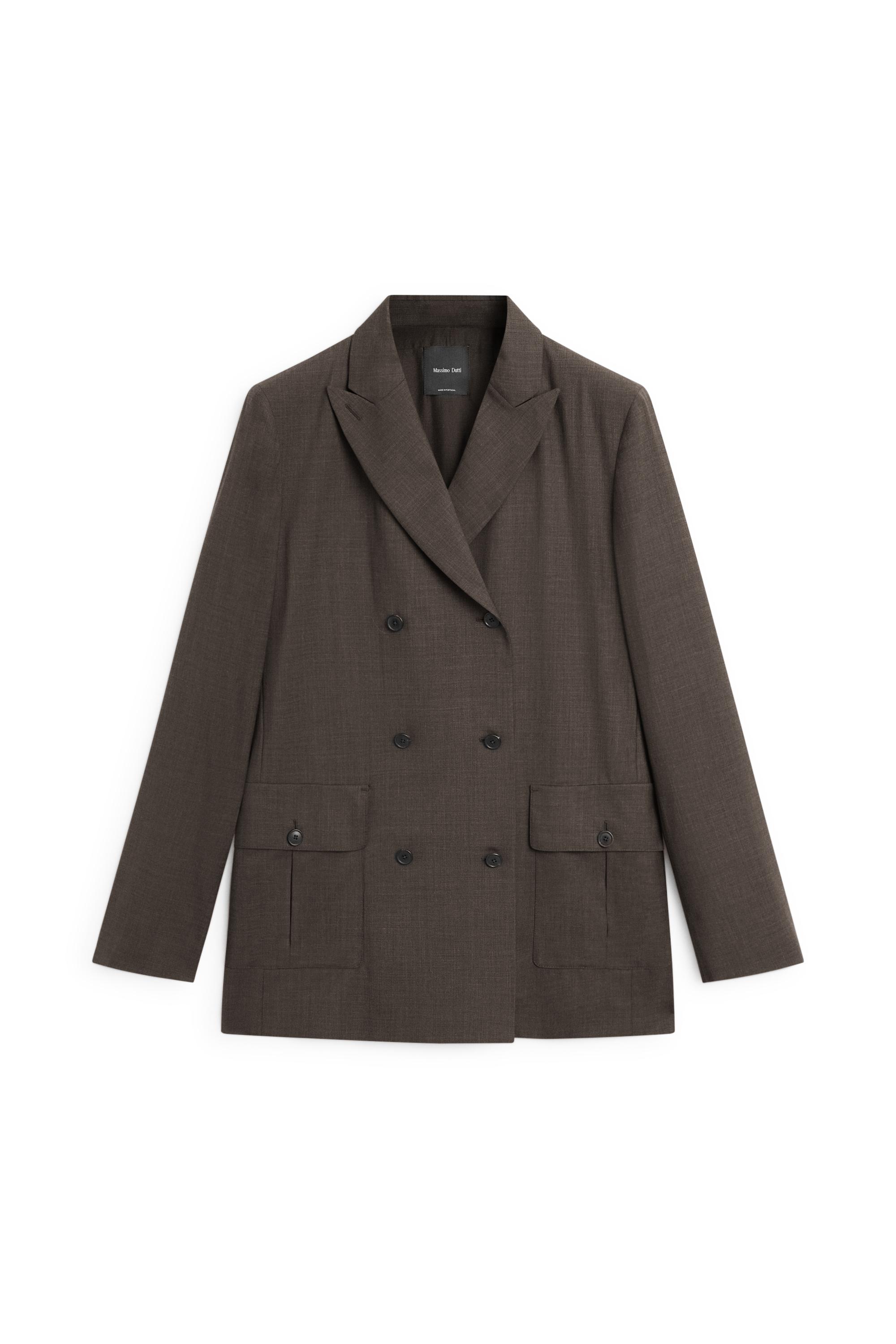 Massimo Dutti Kruvaze cepli blazer