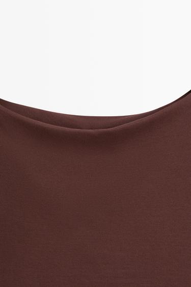 100% cotton knit top — AUBERGINE 9