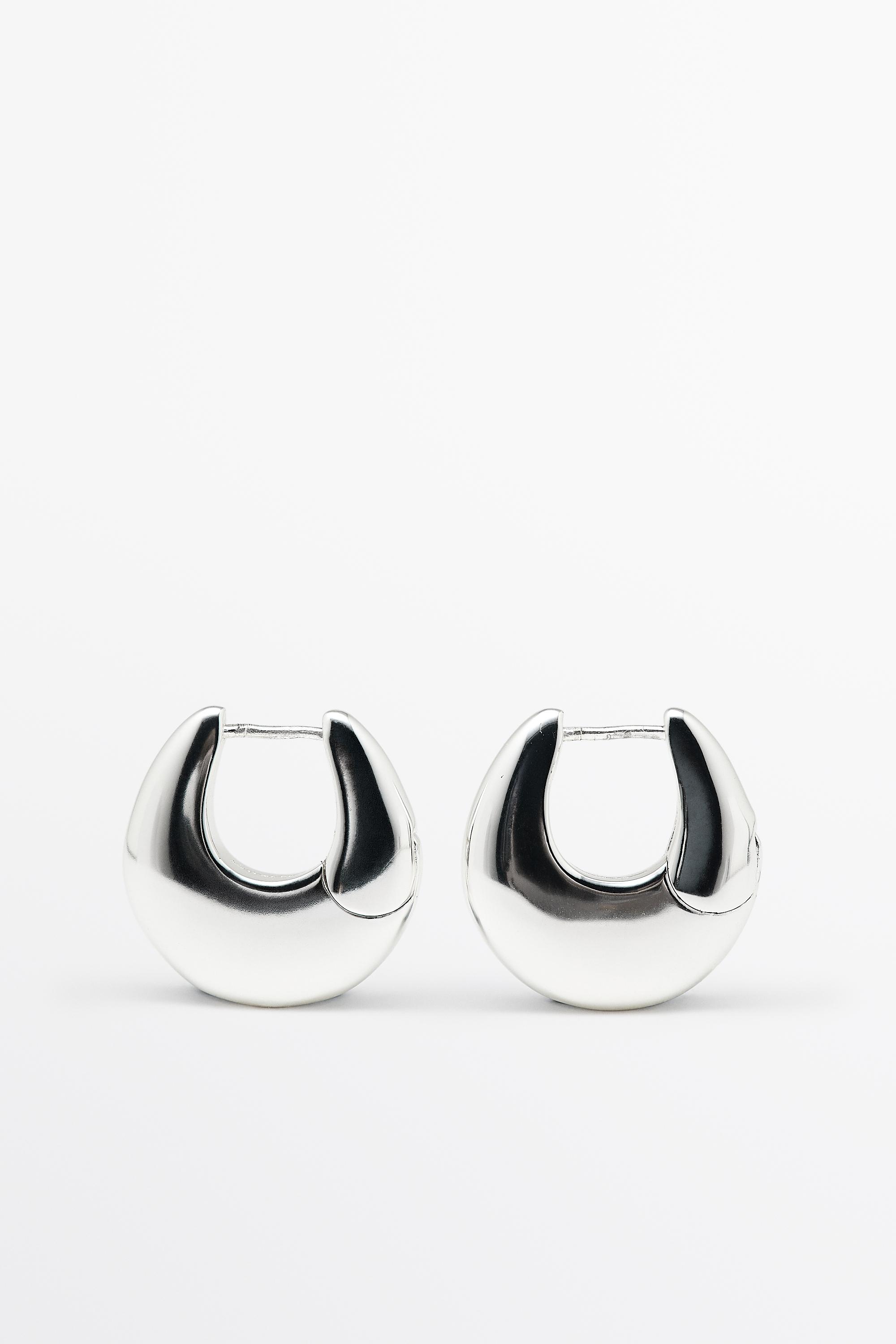 Pendientes aro oval xs