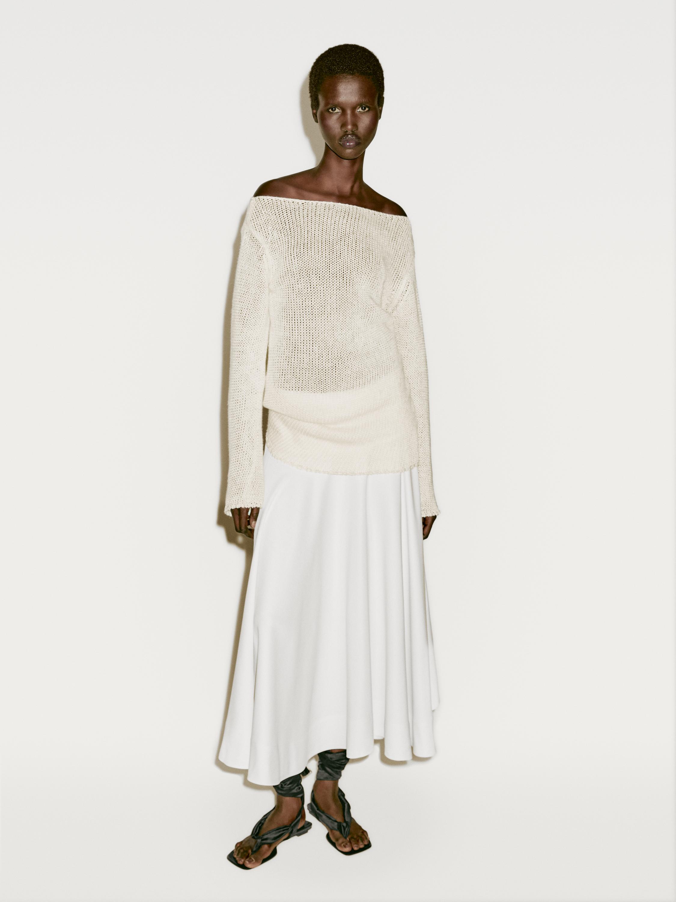 Long cutwork sweater - Limited Edition