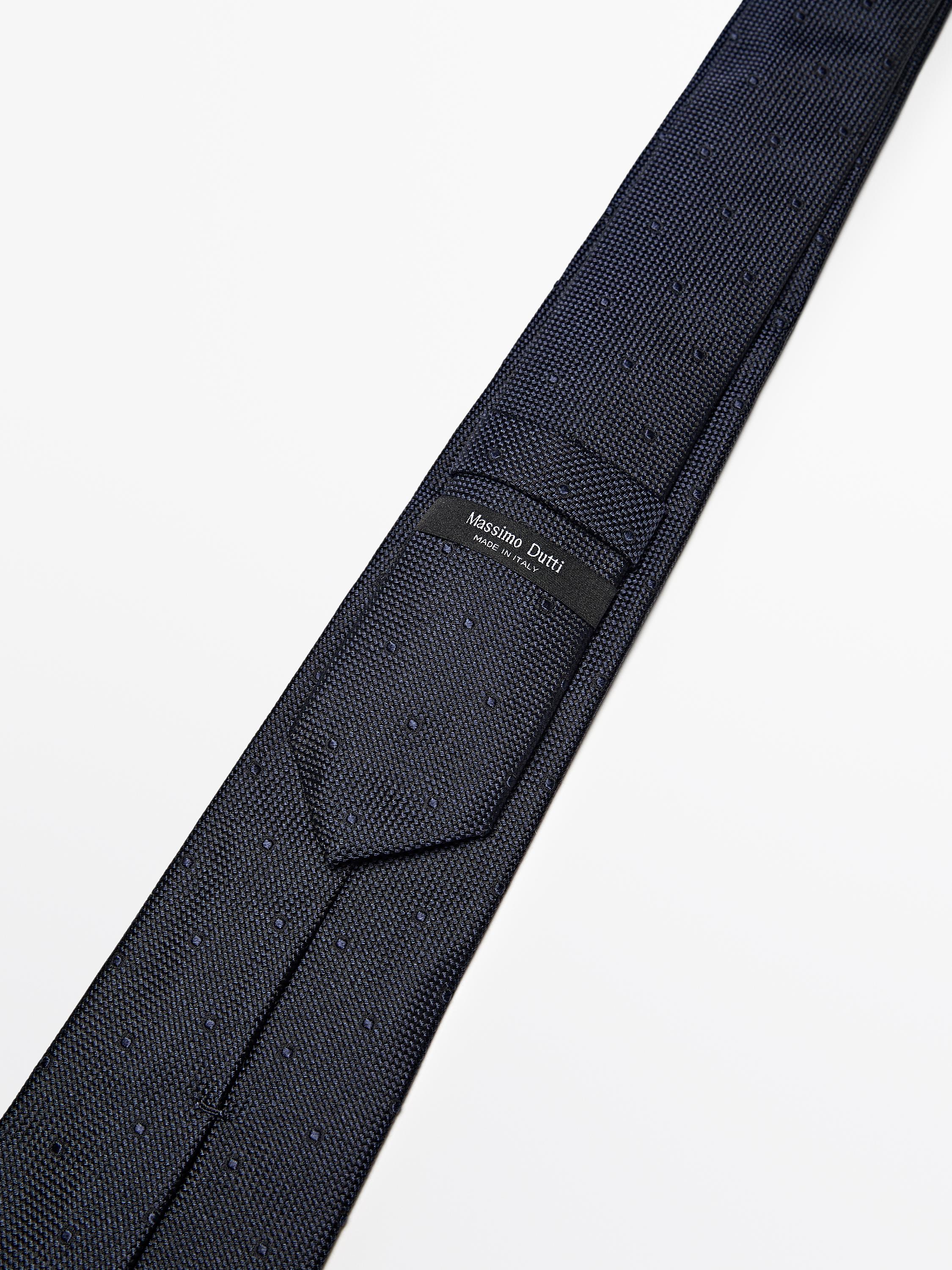 Cà vạt cấu trúc 100% lụa