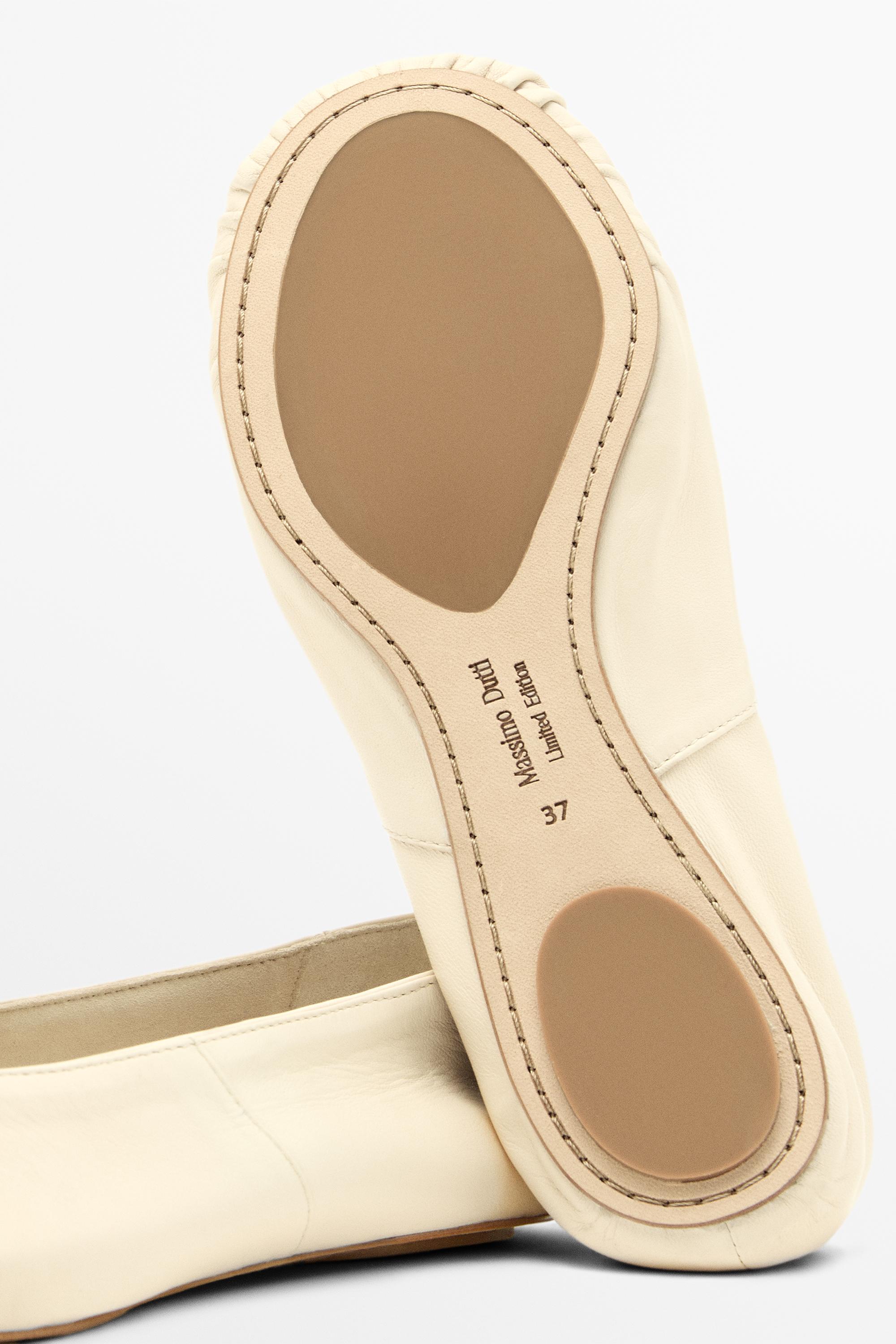 Soft leather ballet flats - Limited Edition — Vanilla