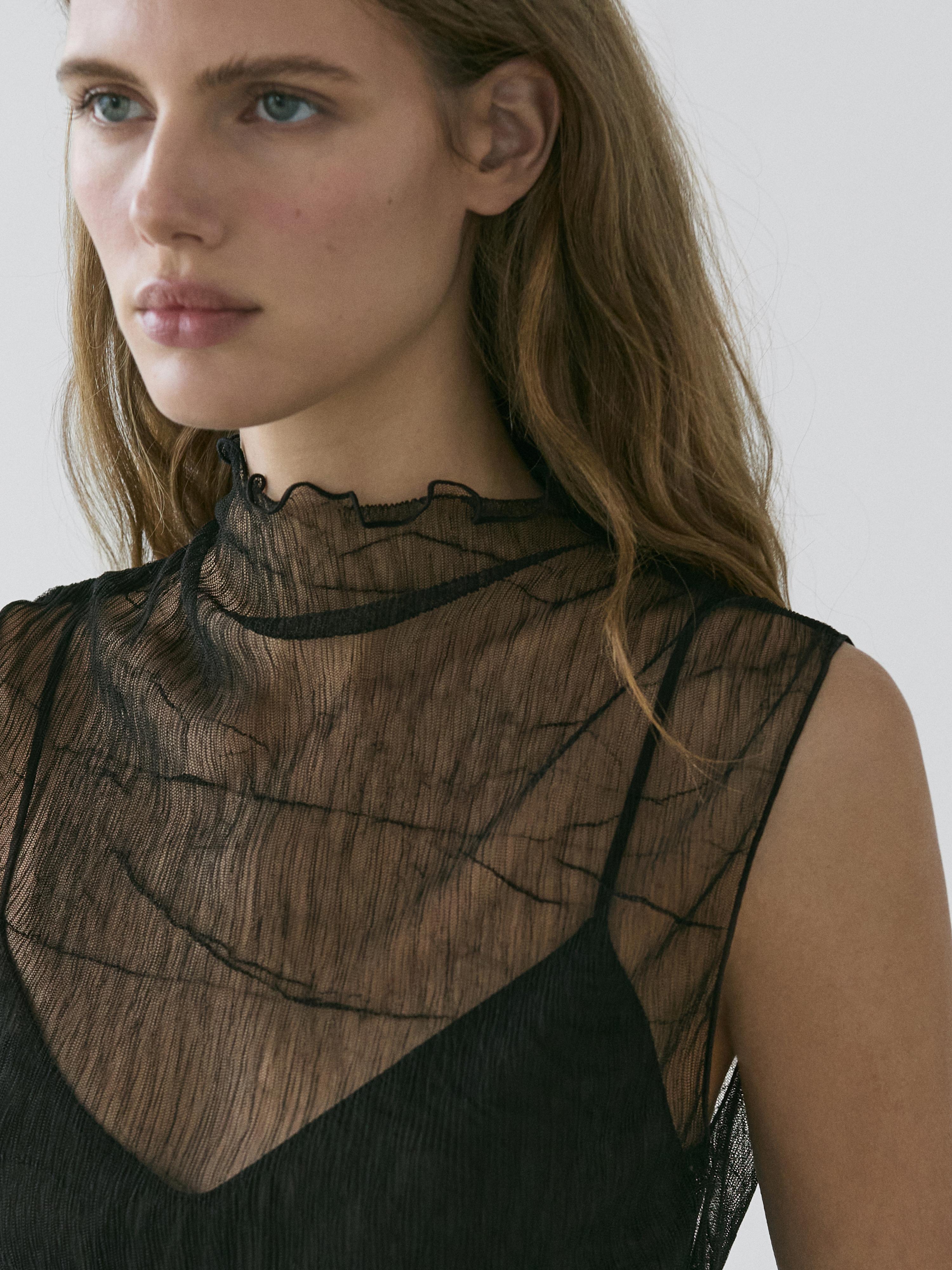 sheer tops for dresses 5 Ways to Wear the Sheer Trend Without Feeling Completely Naked