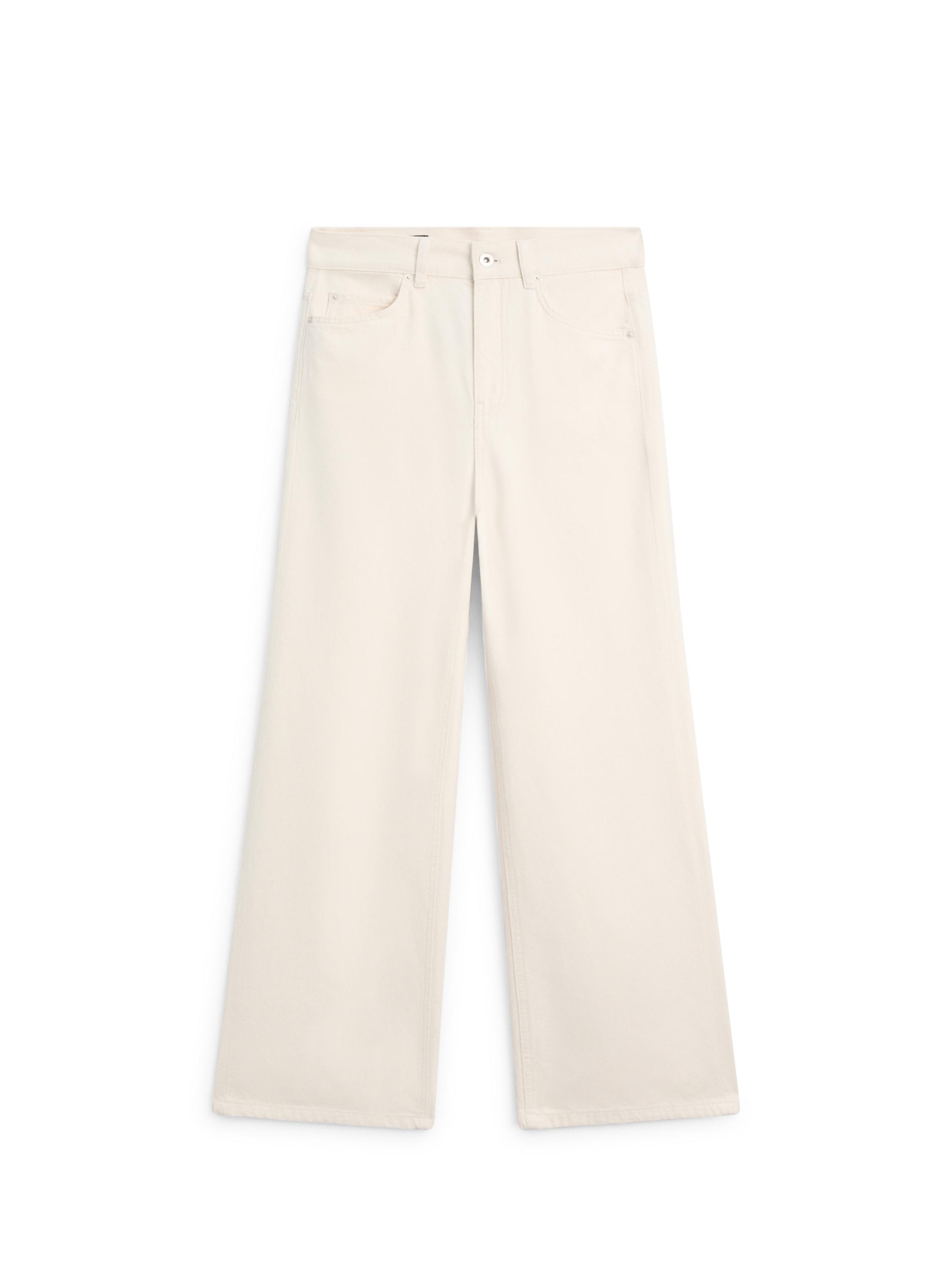 High-waist wide-leg jeans — CREAM