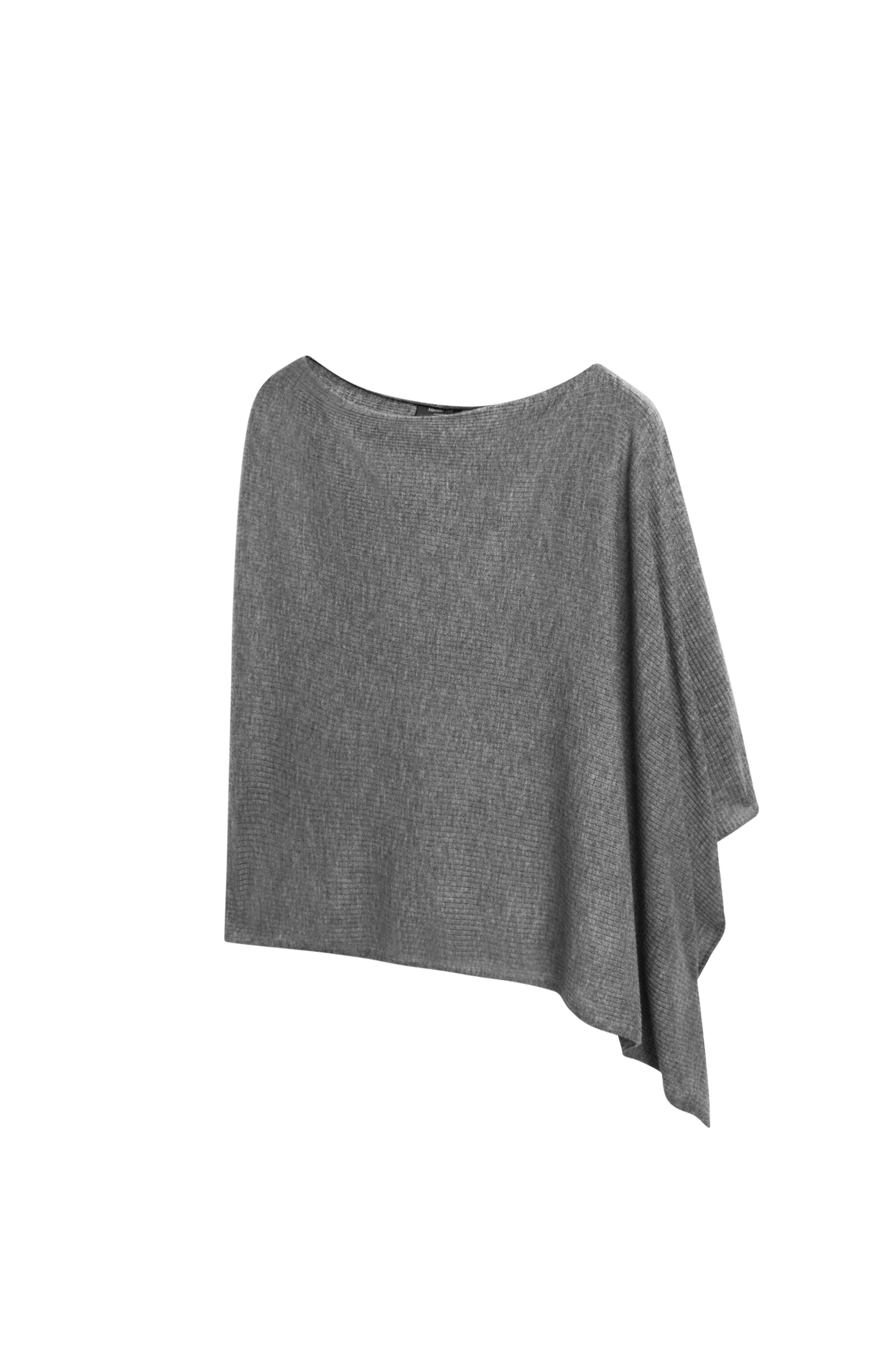 Massimo Dutti İnce triko pelerin görsel 3