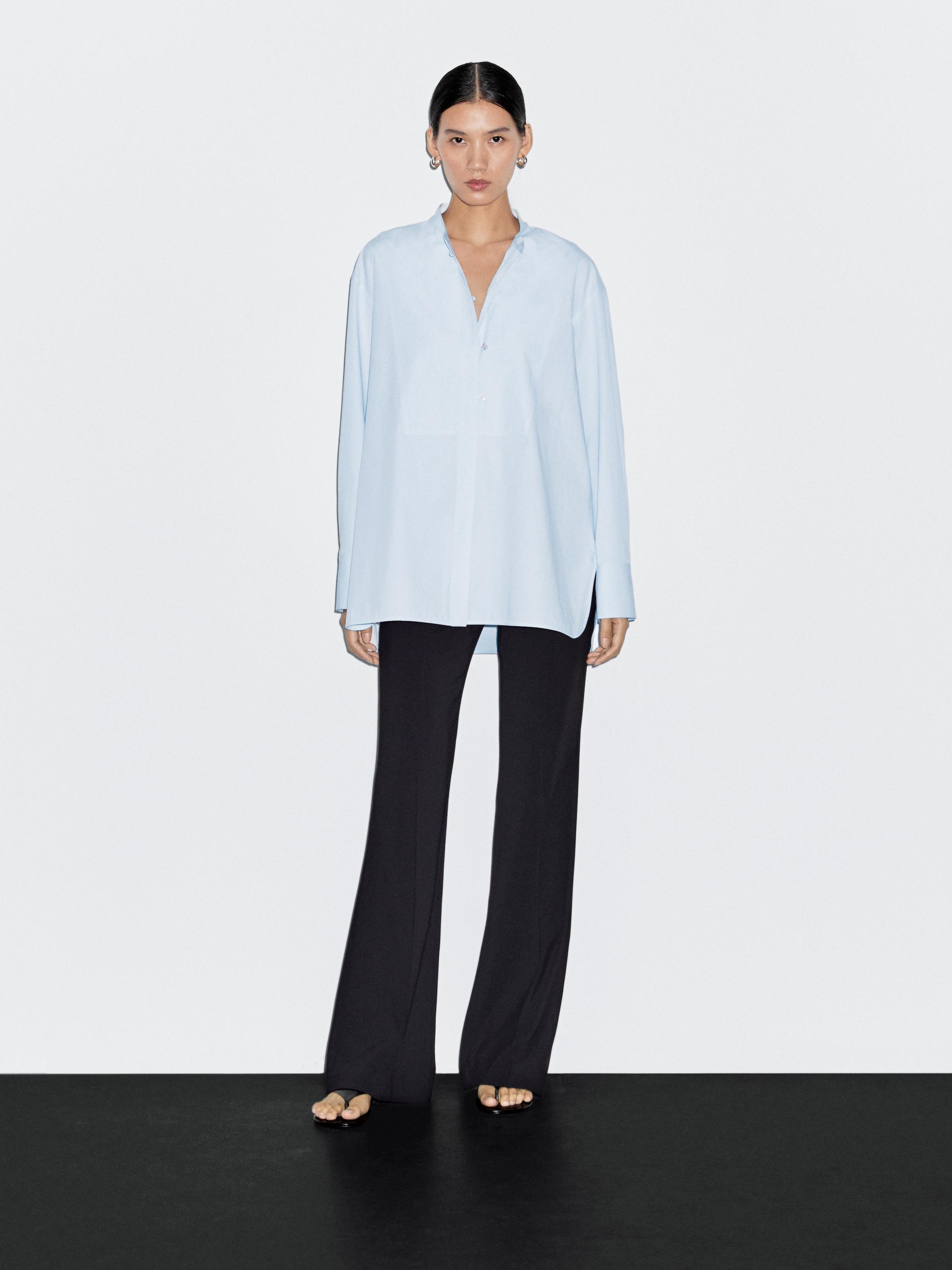 Camisa coll mao pitrera