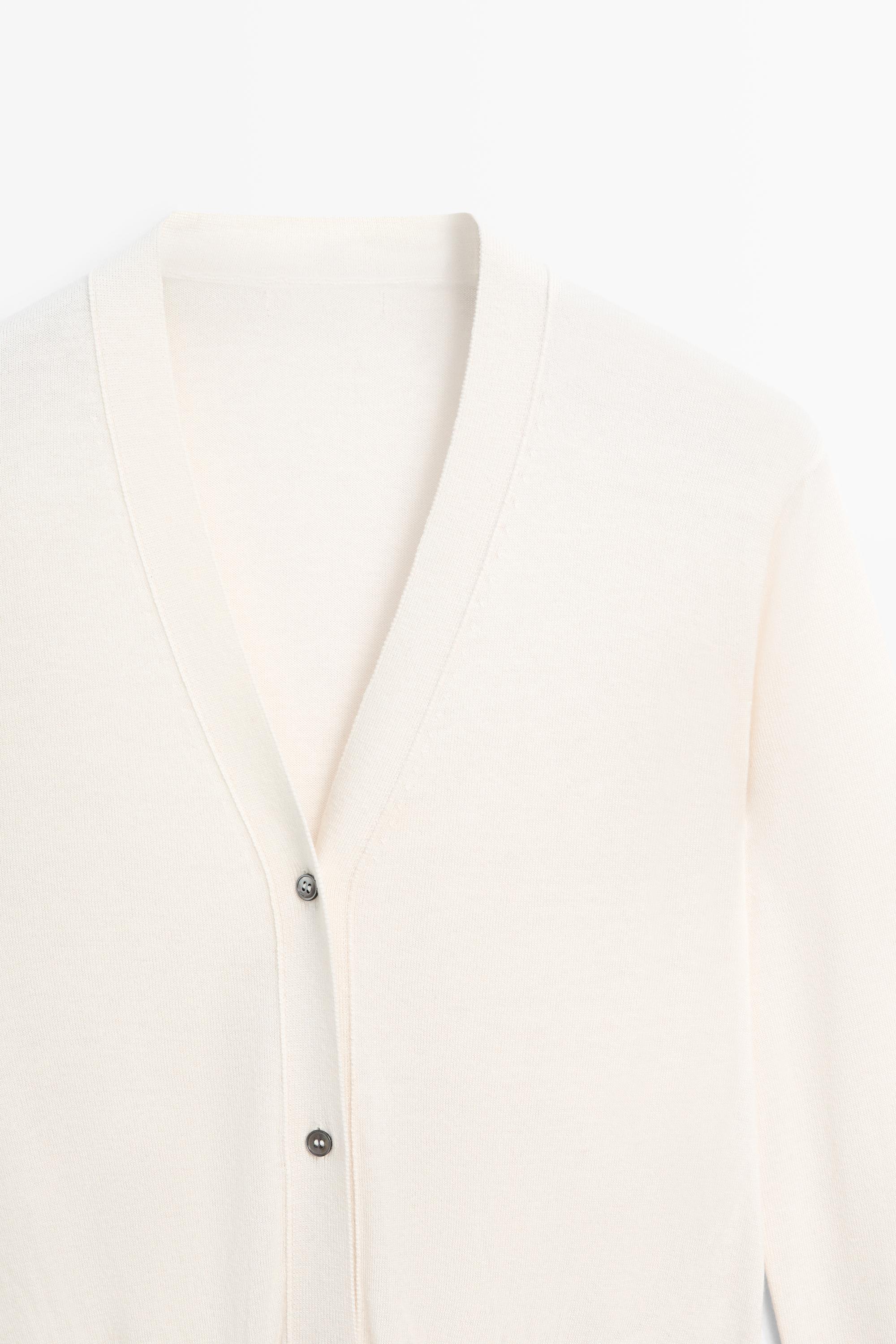 Body met knopen van zijdemix - STUDIO