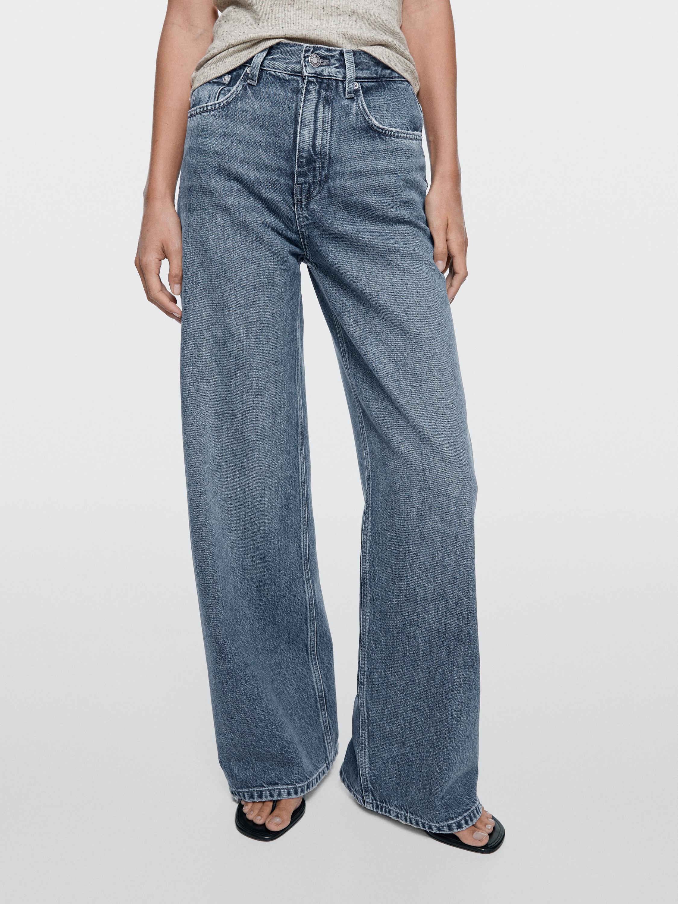 Wide-leg jeans — MEDIUM BLUE