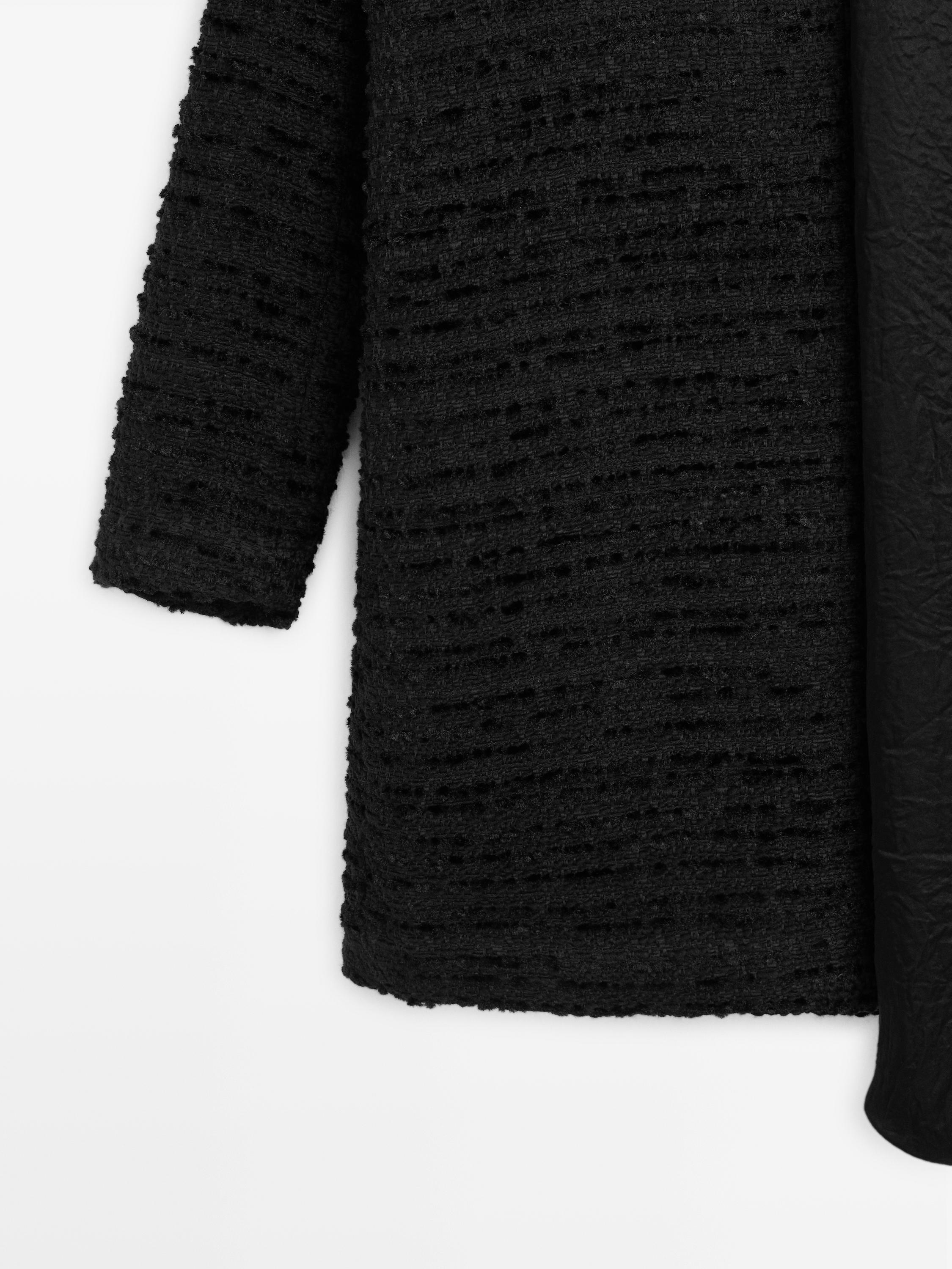 Bağcıklı v yaka kısa elbise - STUDIO