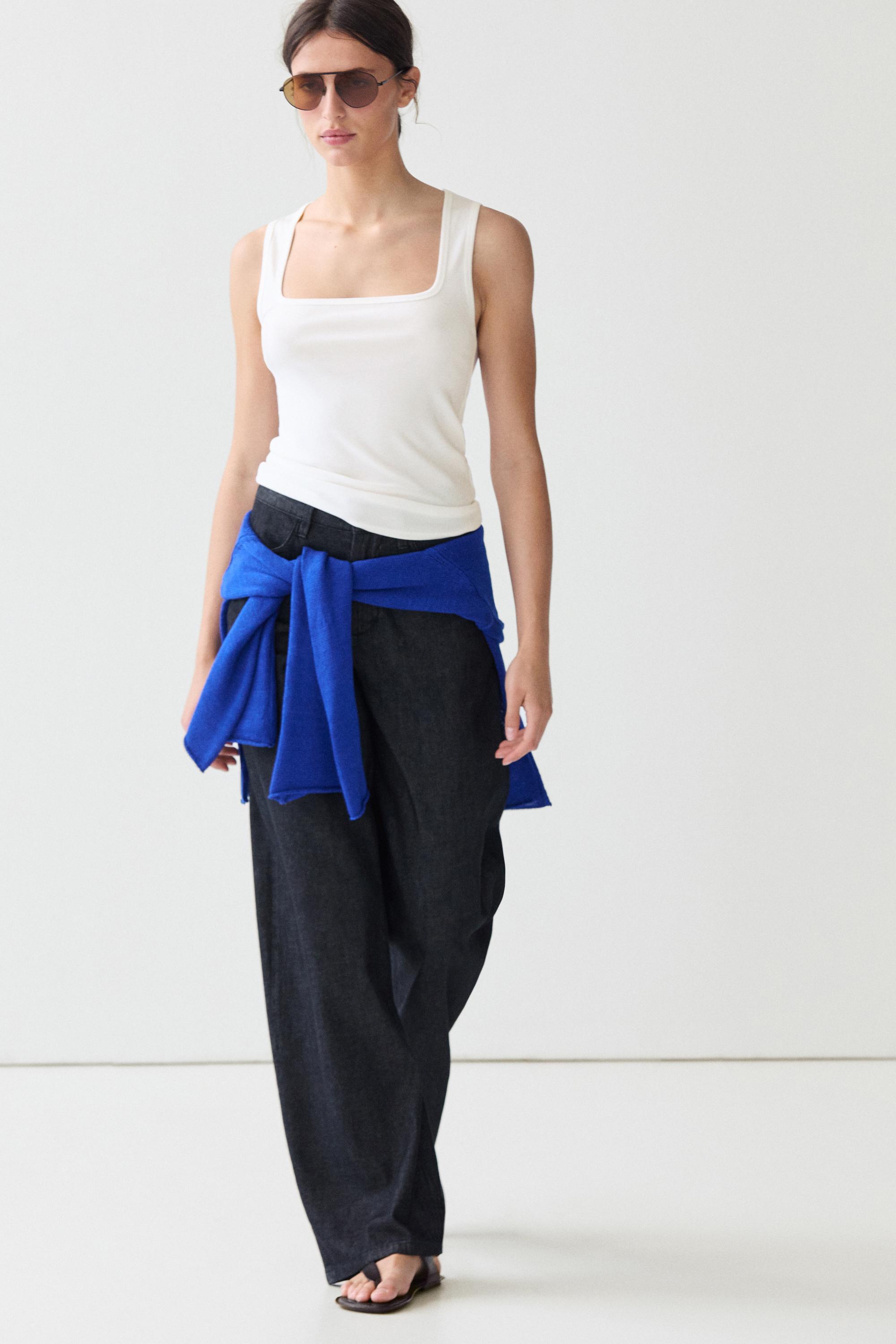 WHITE TOPS - Massimo Dutti - TR