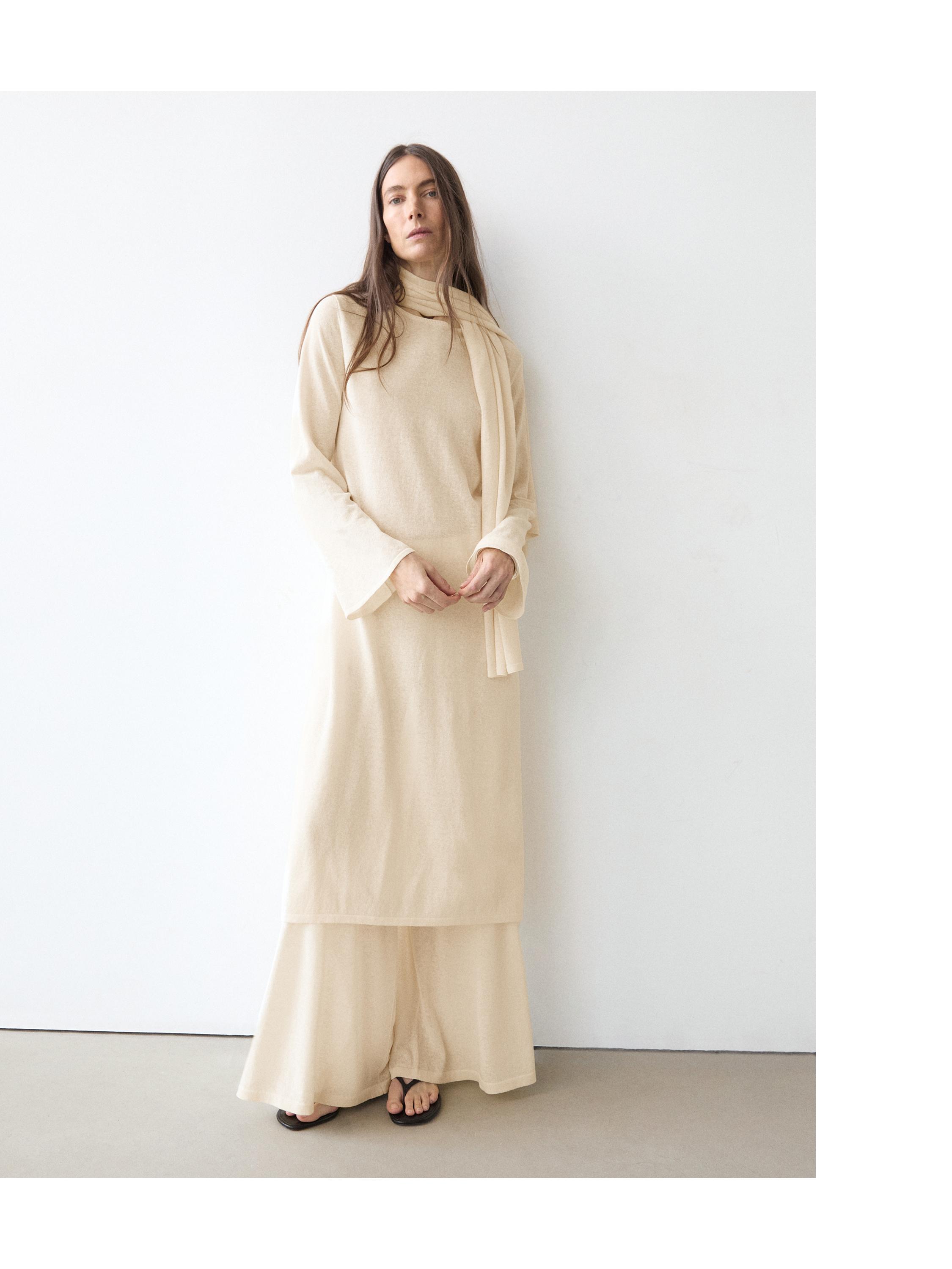 Vestido túnica fluido total look