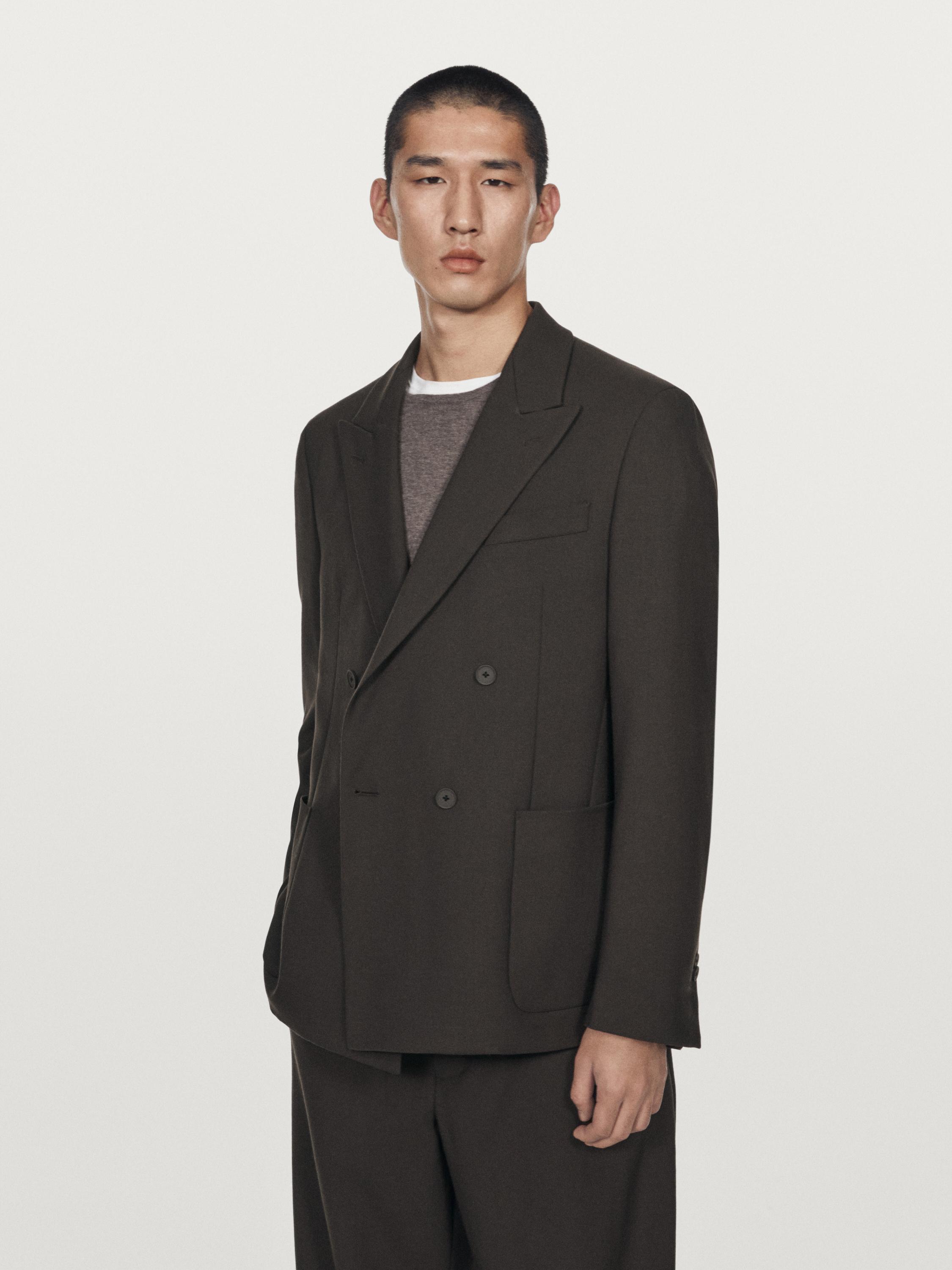 Americana traxe solapa pico - LIMITED