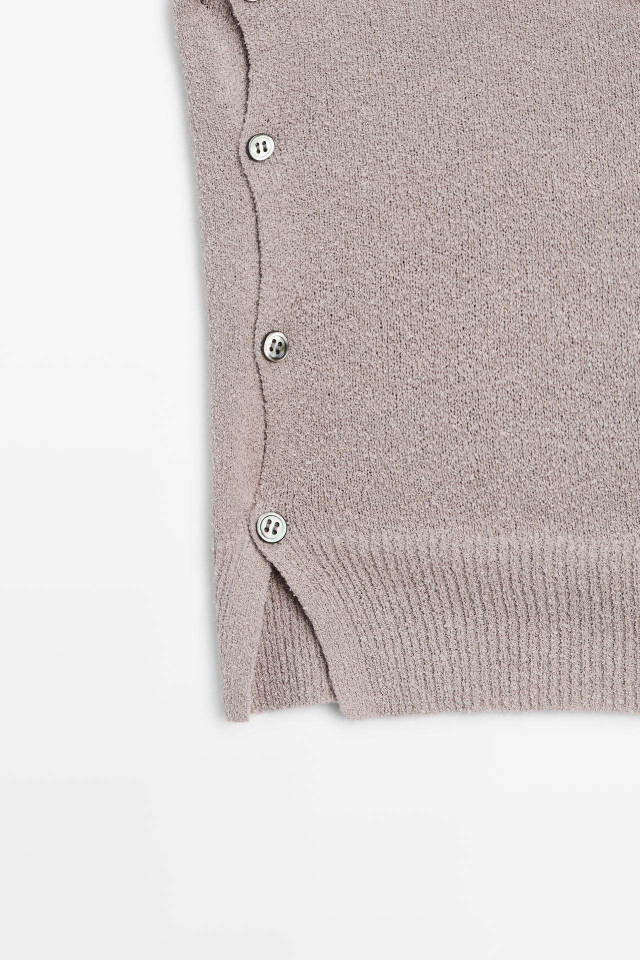 Button-detail bandana - STUDIO — MOLE BROWN