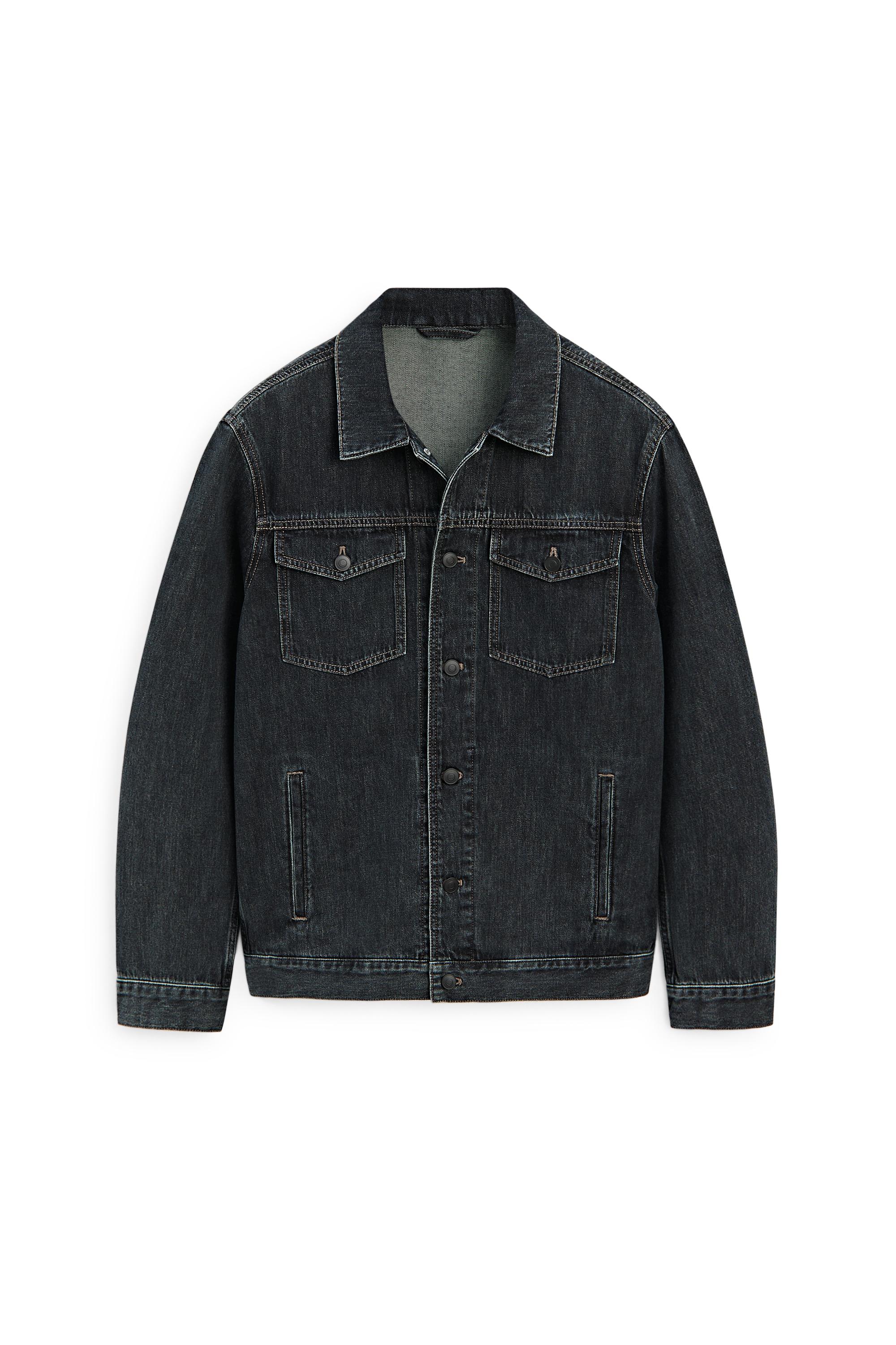Regular Fit Cotton Denim Jacket — INDIGO