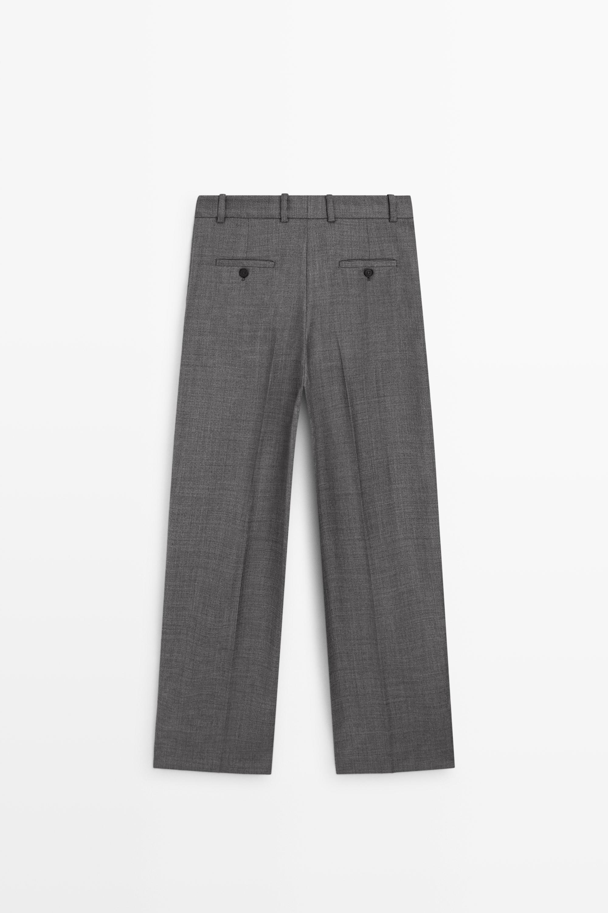 Massimo Dutti %100 yün klasik pantolon