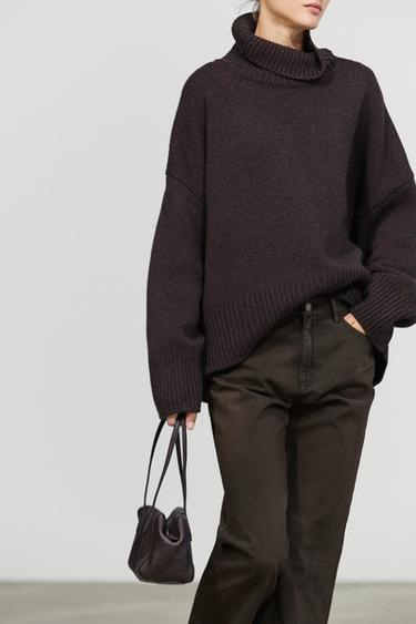 Kick flare fit pants — Chocolate 5