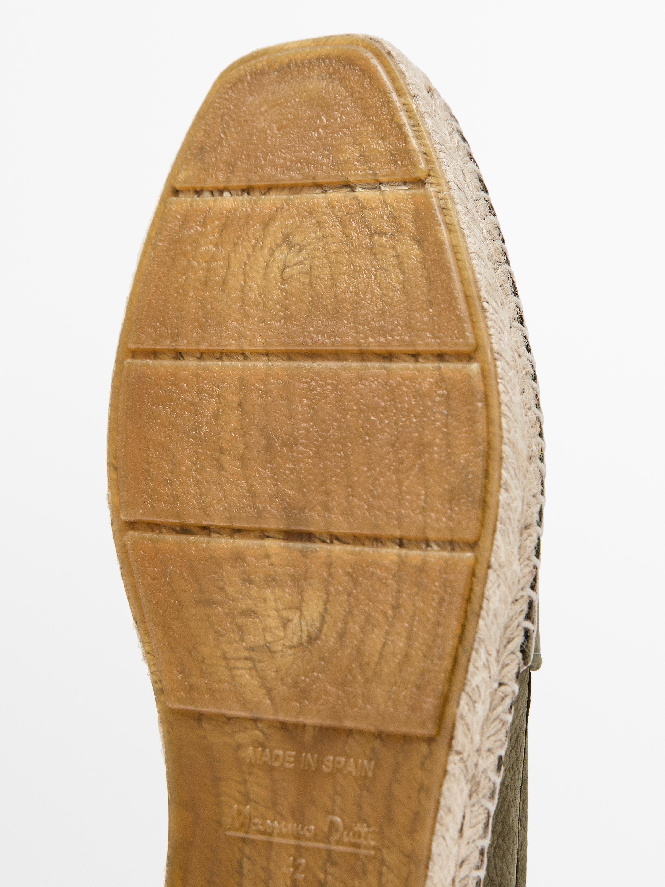 Nubuck espadrilles