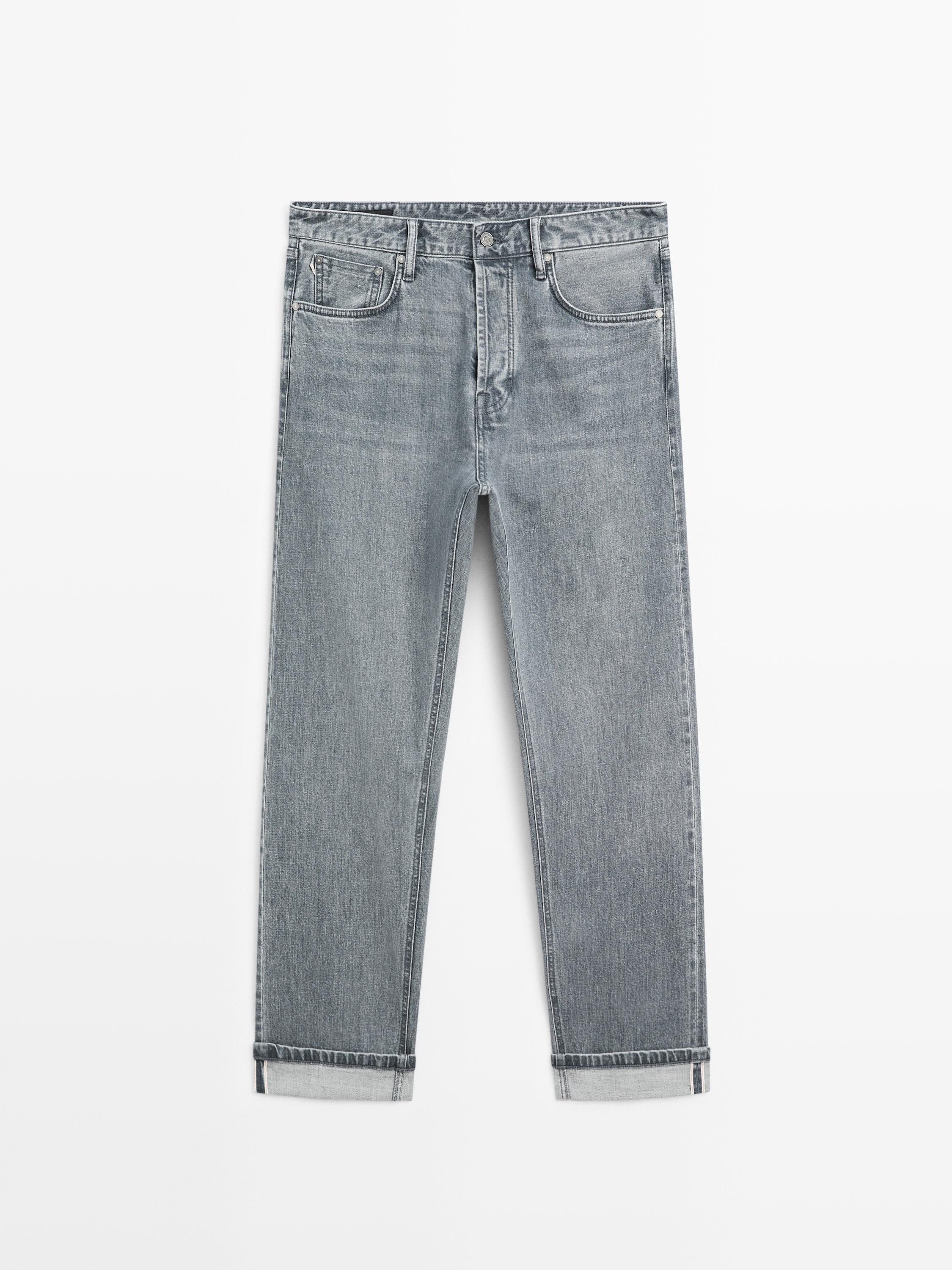 Selvedge fit jeans — GREY