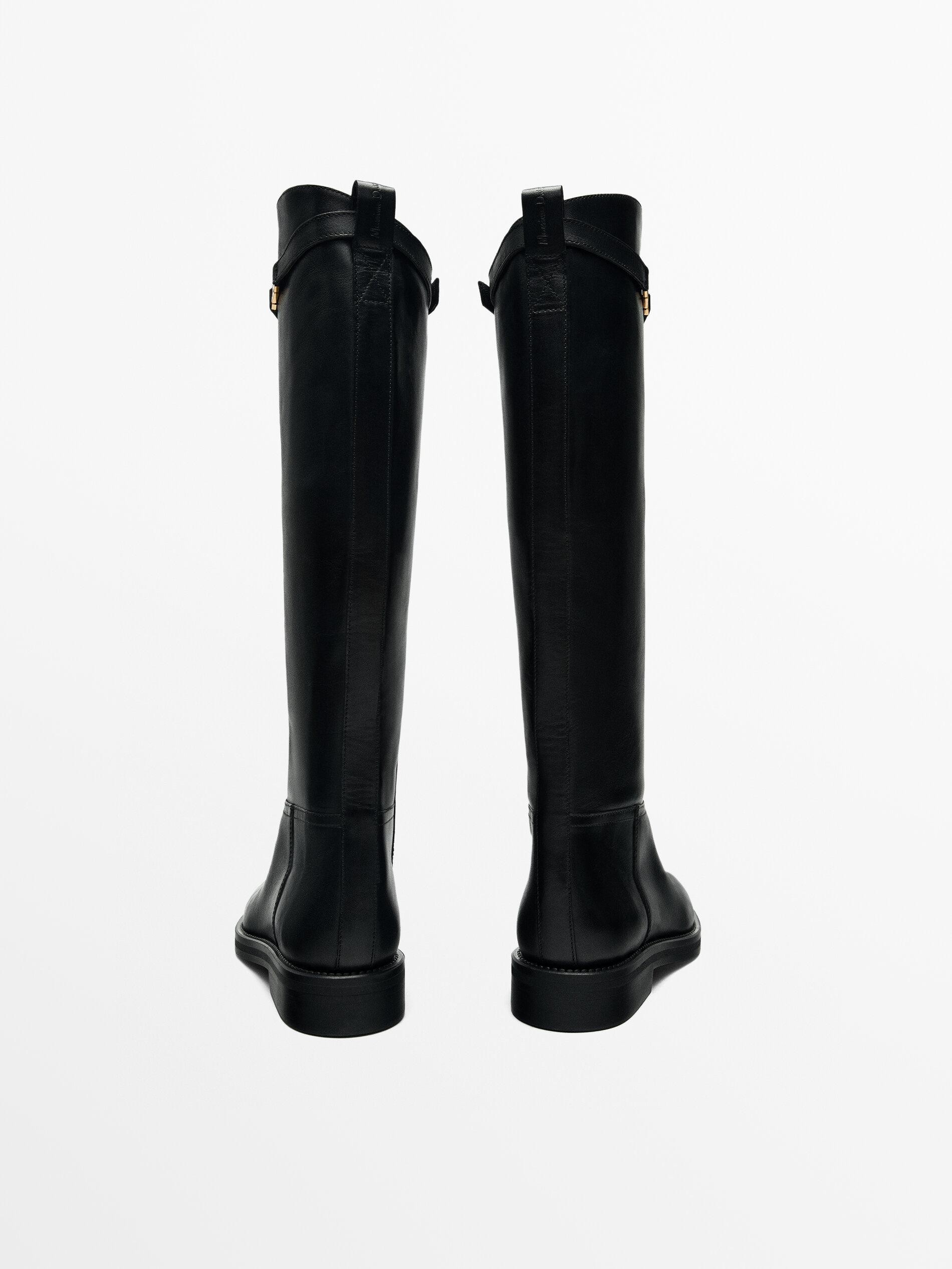 Kozačky v jezdeckém stylu