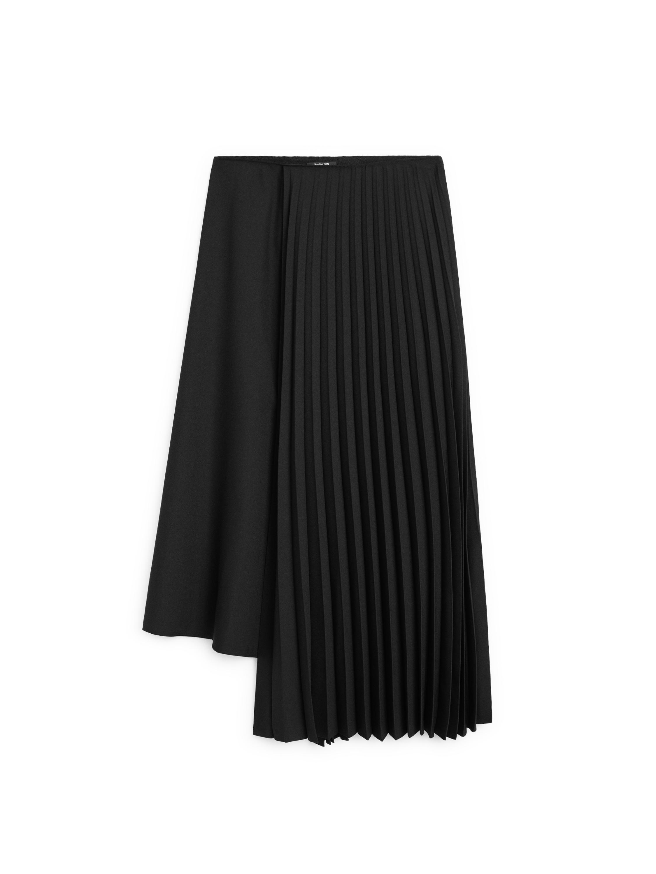 Massimo Dutti【NEW】Midi skirt with asymmetric pleats 05201504800-t.jpg?ts=1755865210331