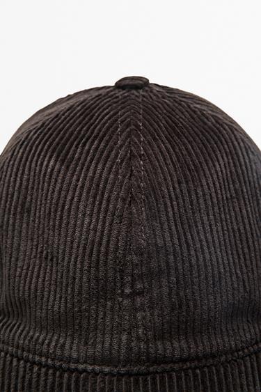 Corduroy cap — BROWN 5