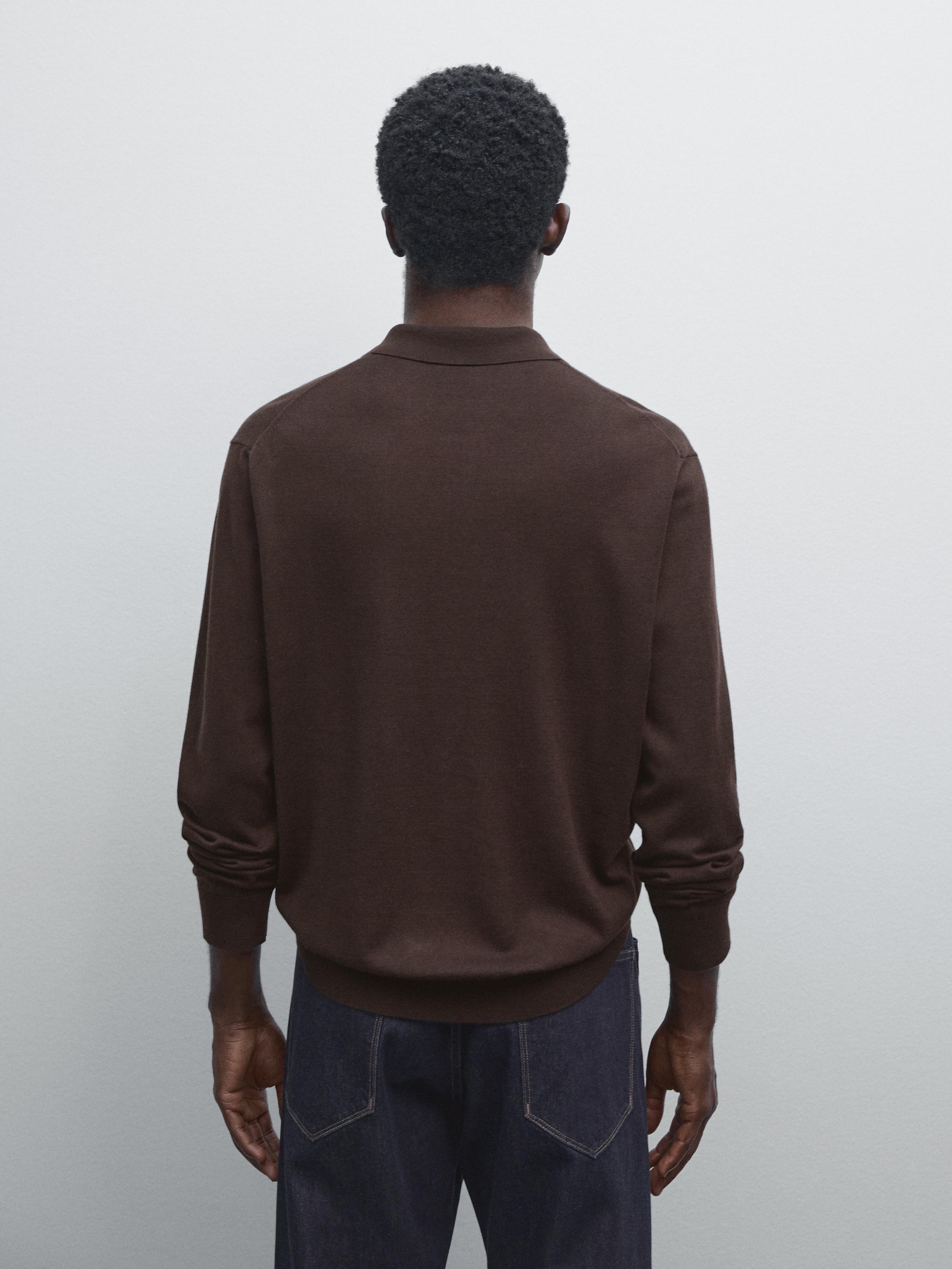 Jersey polo punto mezcla algodón