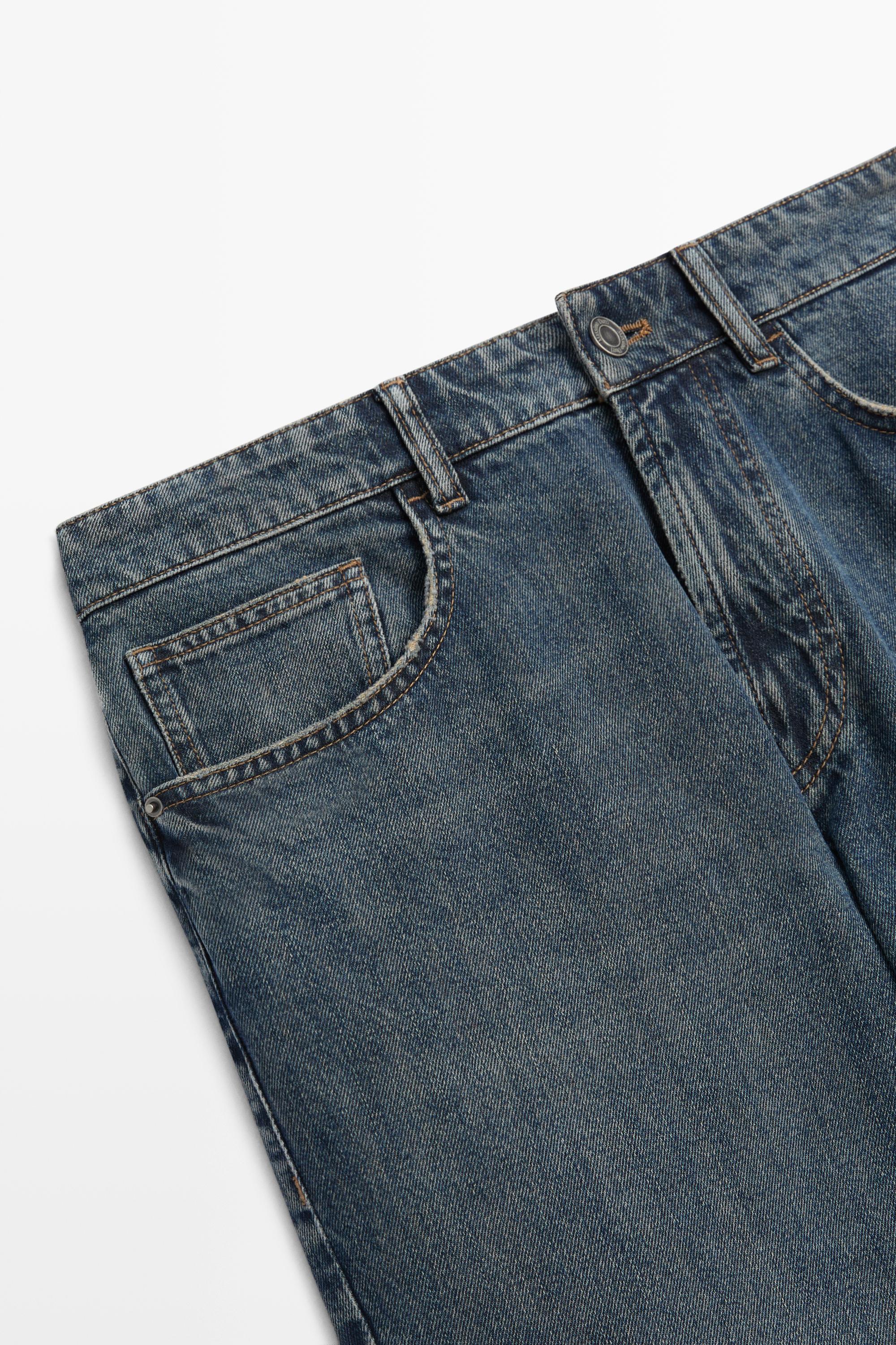Tapered fit jeans — BLUE