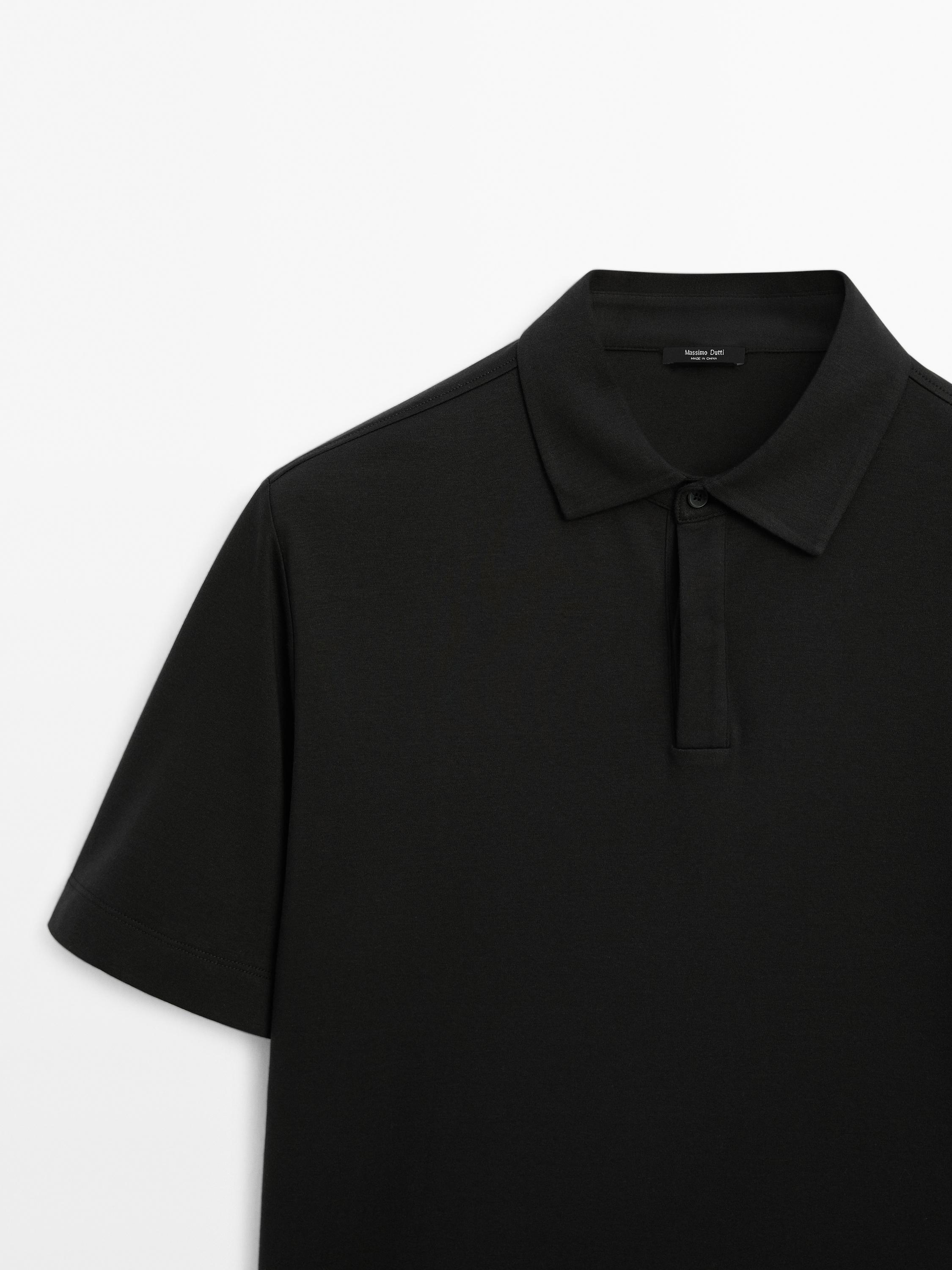 100% cotton short sleeve polo shirt