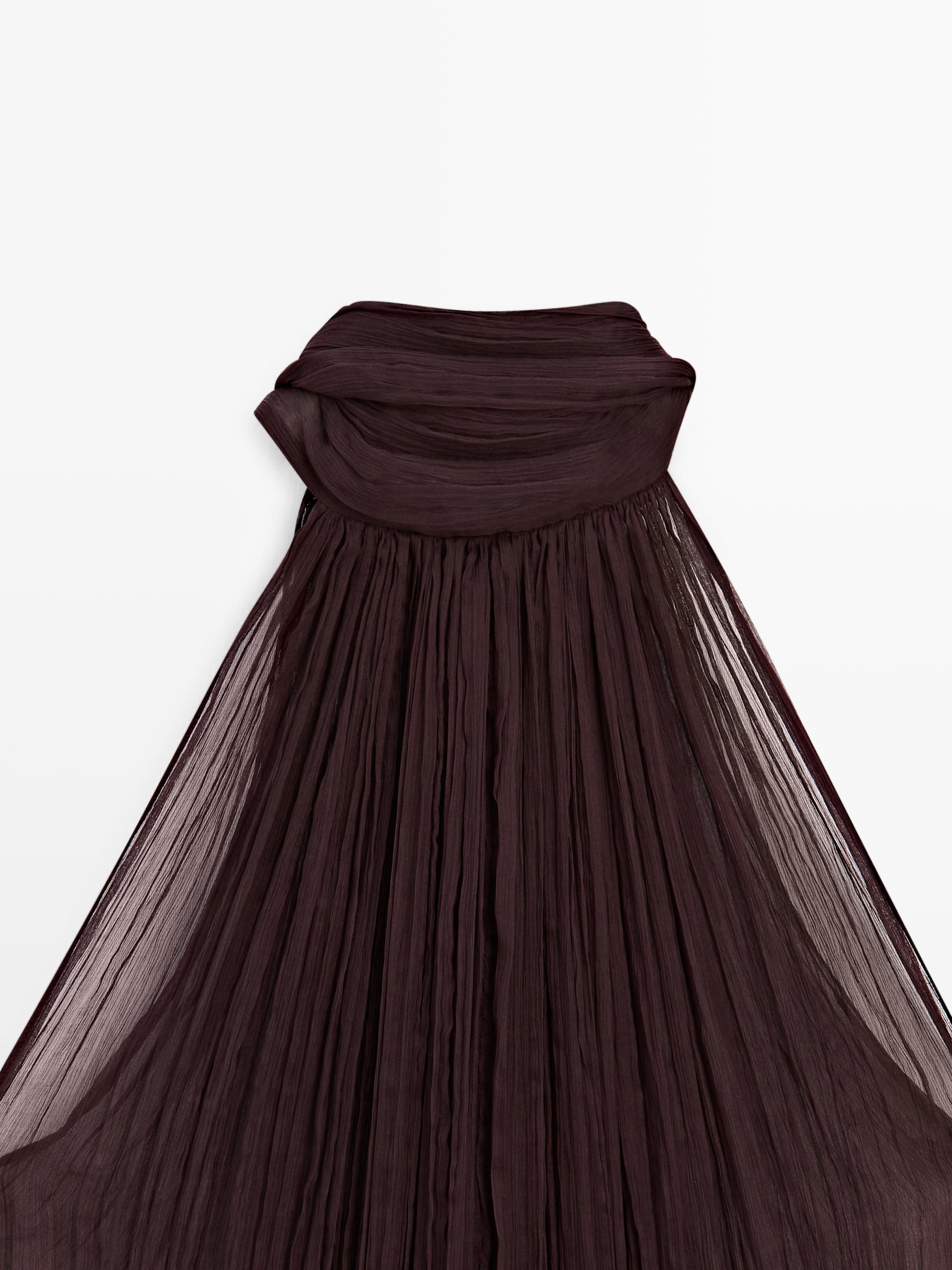 Top halter plisado - STUDIO