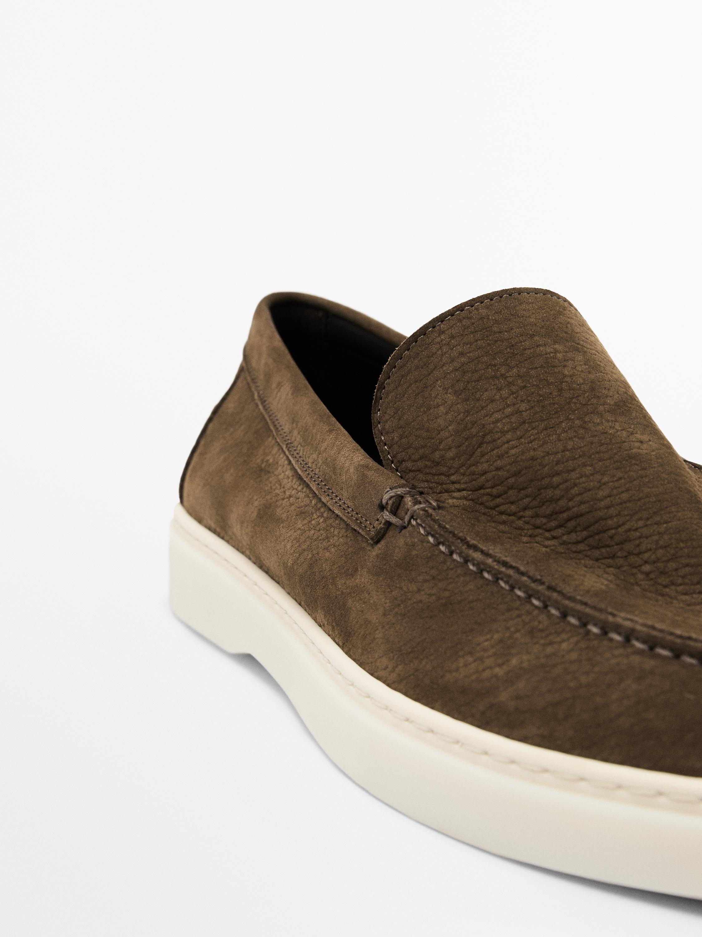 Nubuck loafers