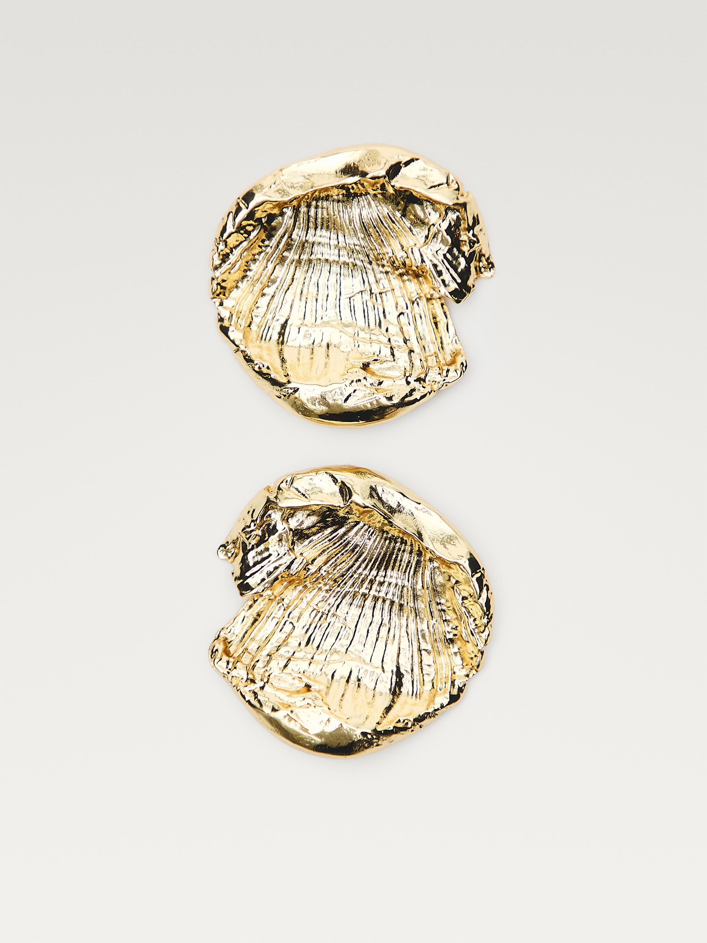 Fossil earrings — GOLDEN