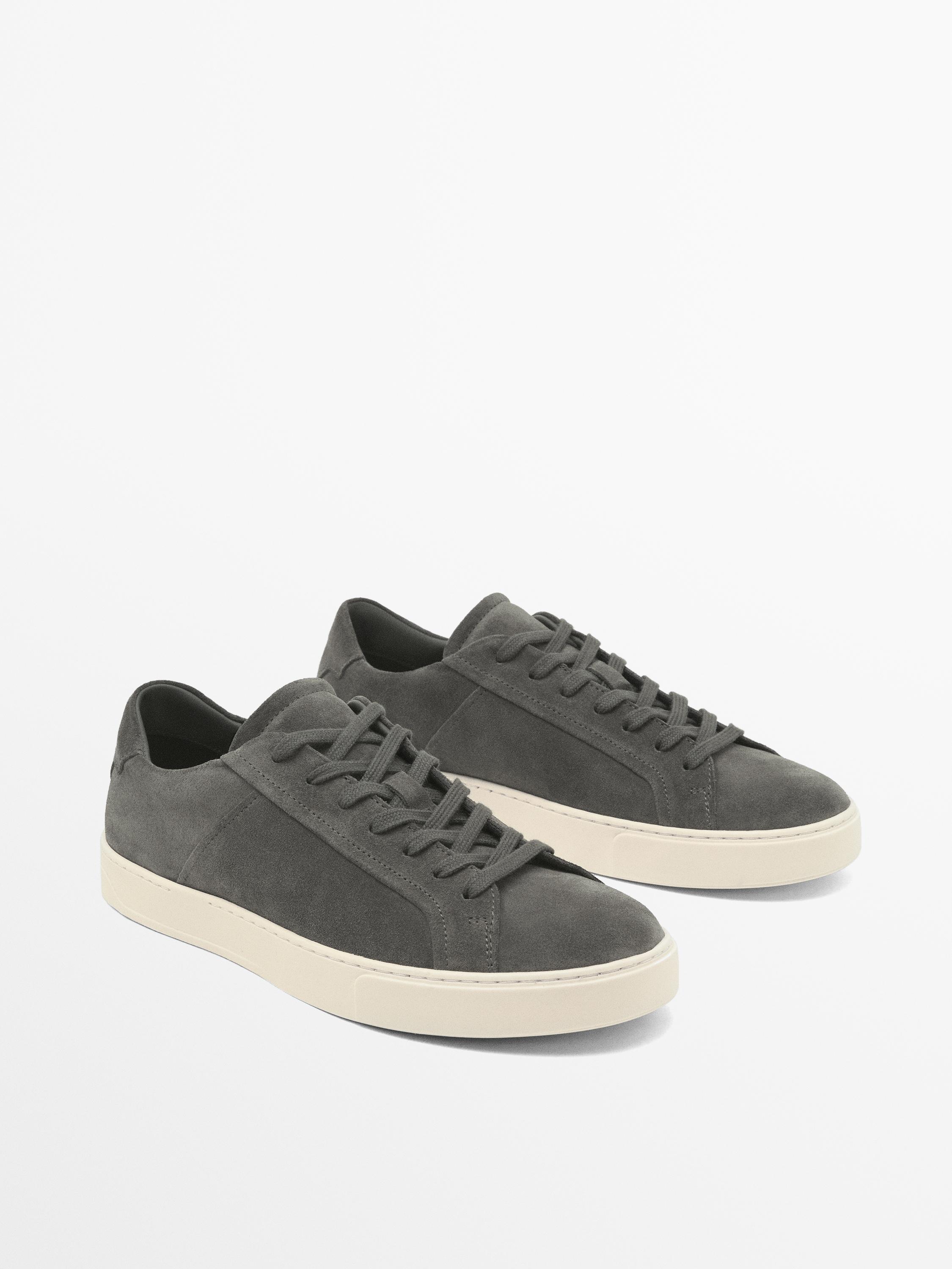 Tennis croûte de cuir