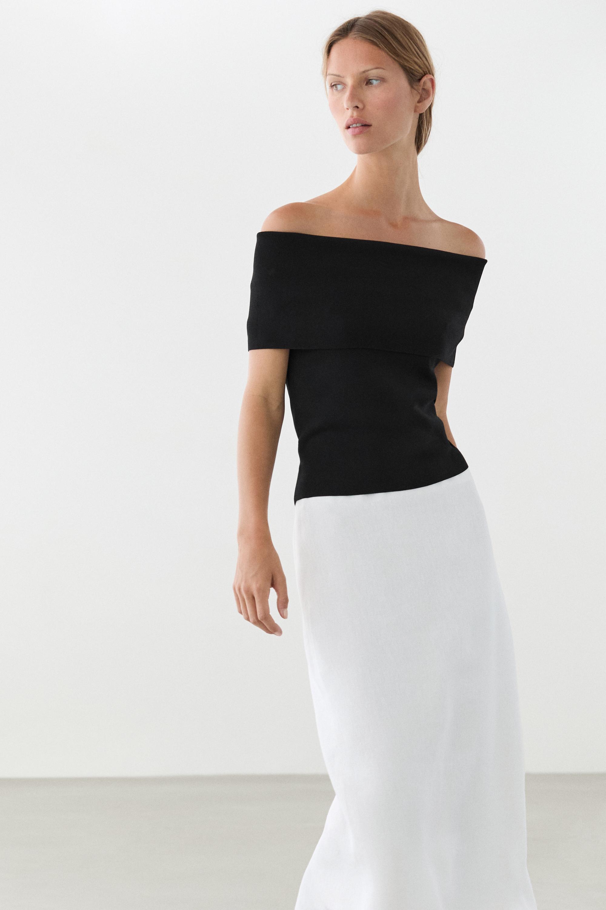 Off-the-shoulder top