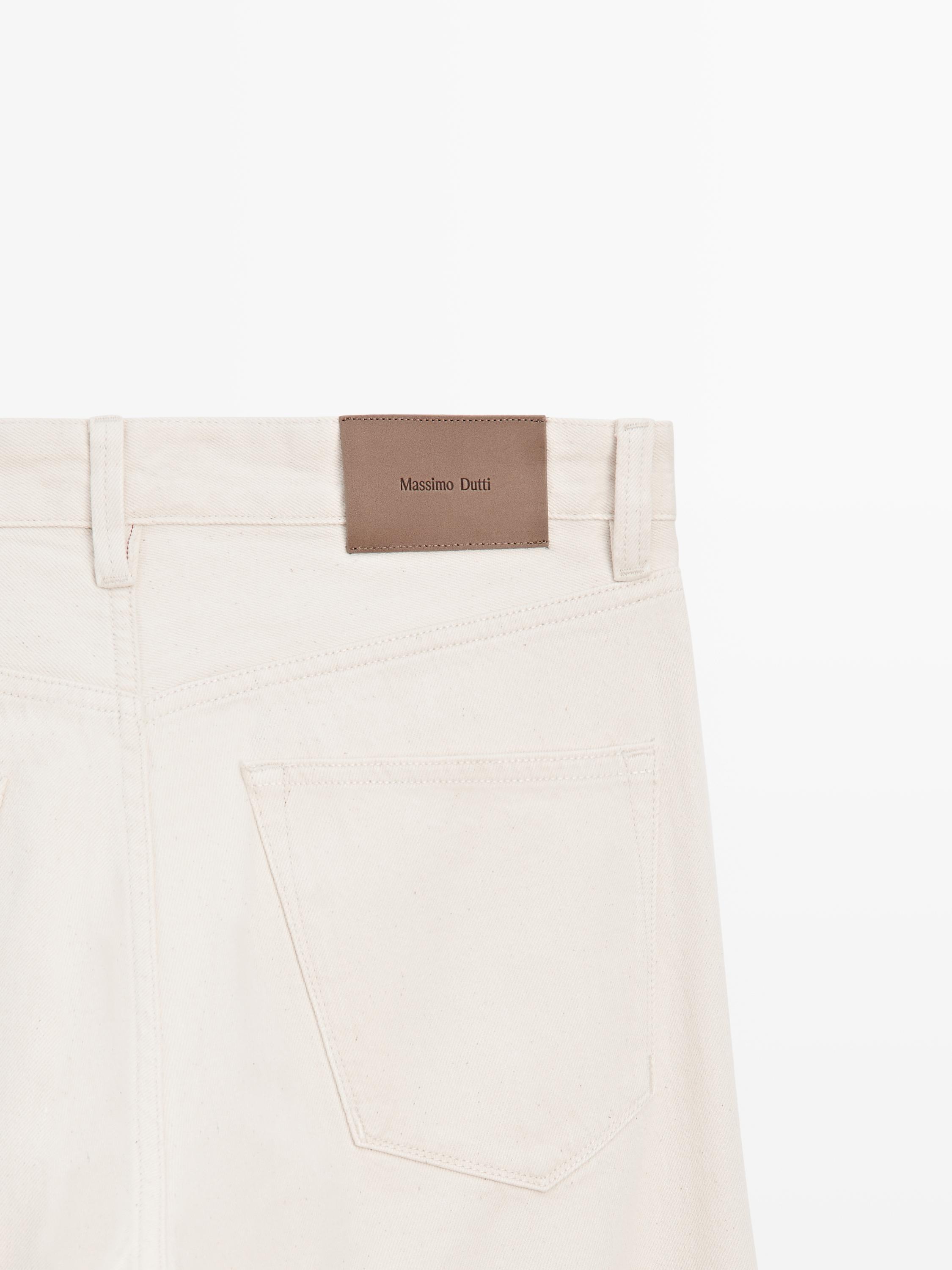 Selvedge fit jeans — CREAM