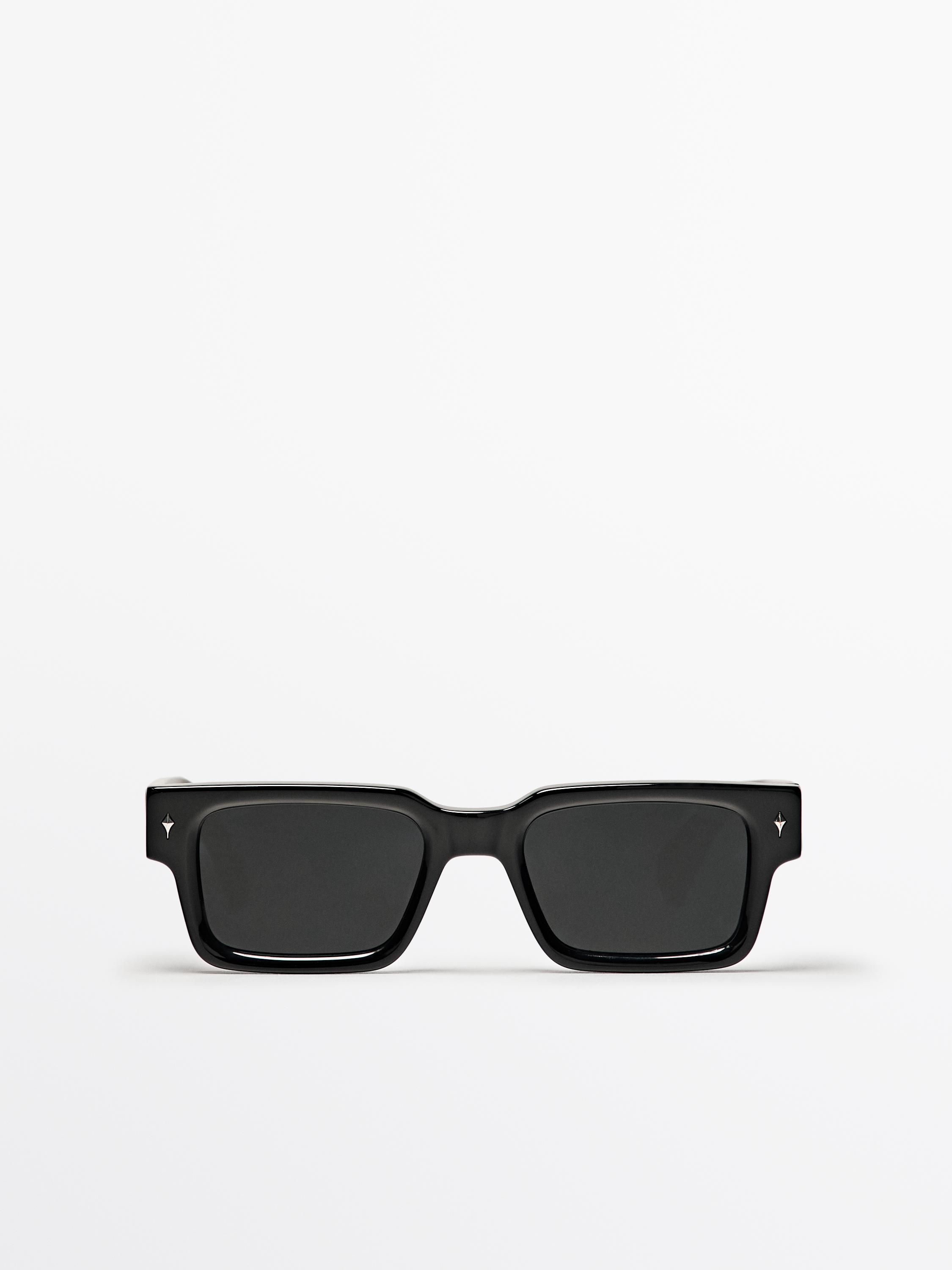 Rectangular sunglasses
