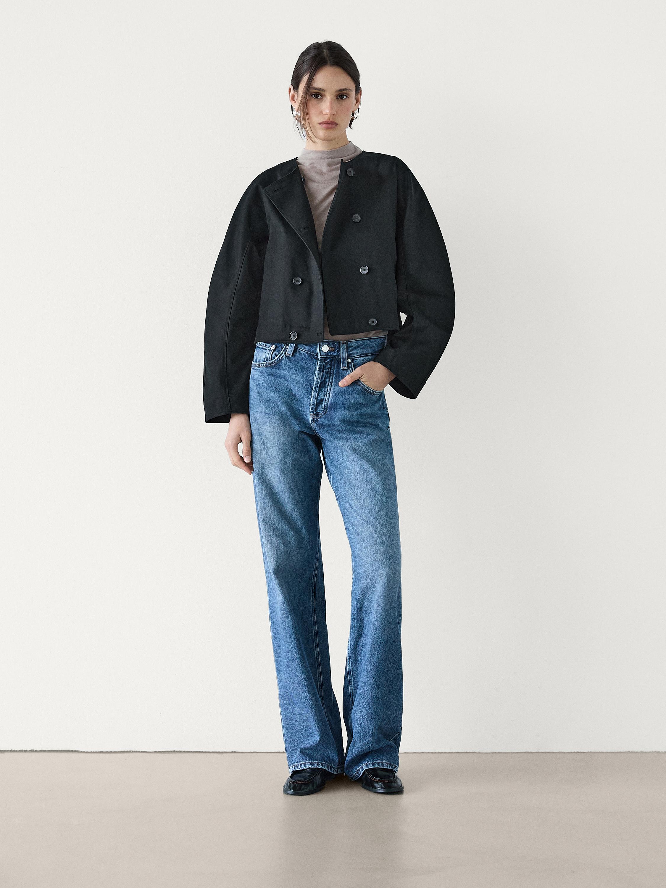 Women's cropped jackets - Massimo Dutti