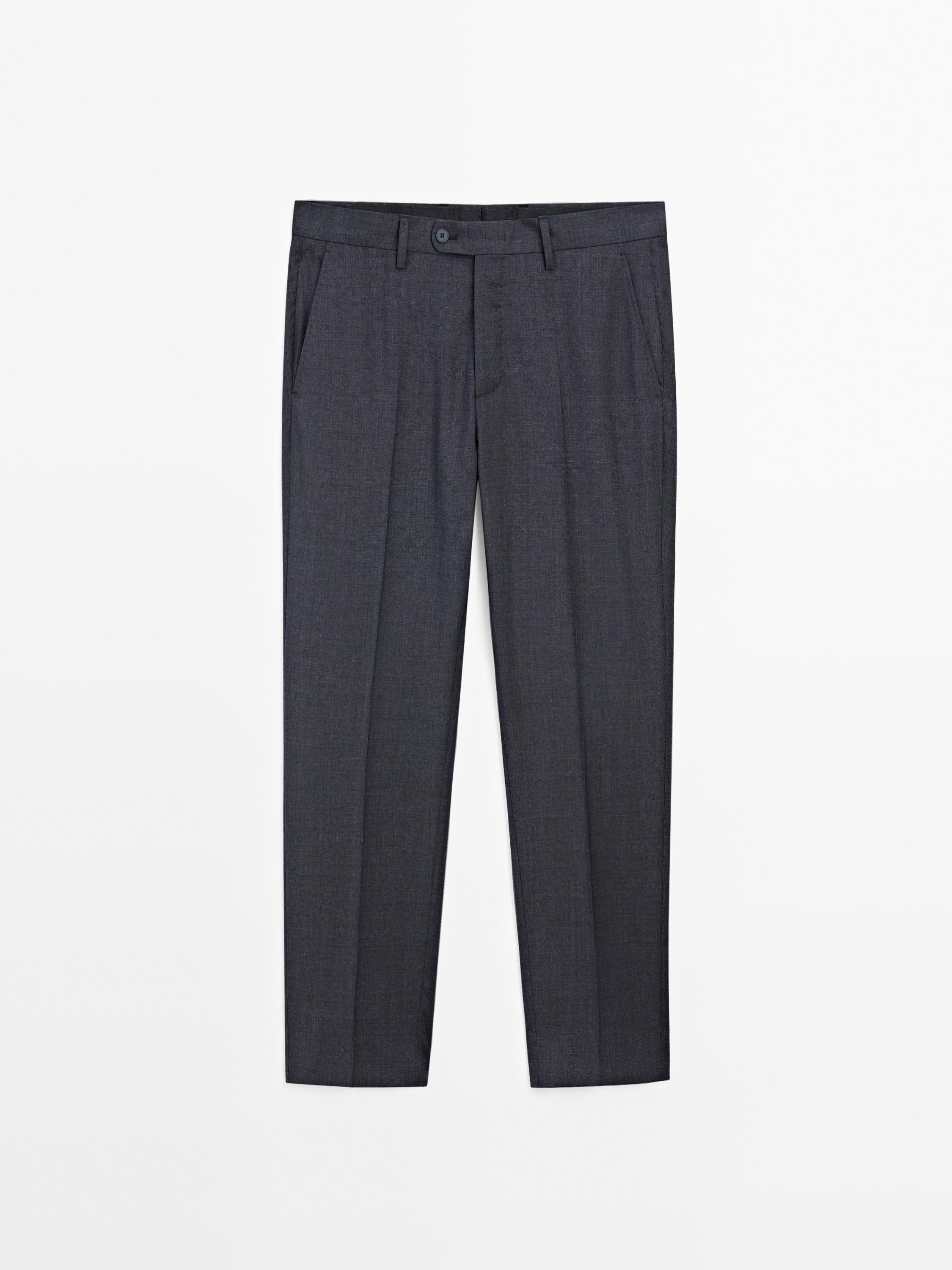 Pantalon de costume 100 % laine