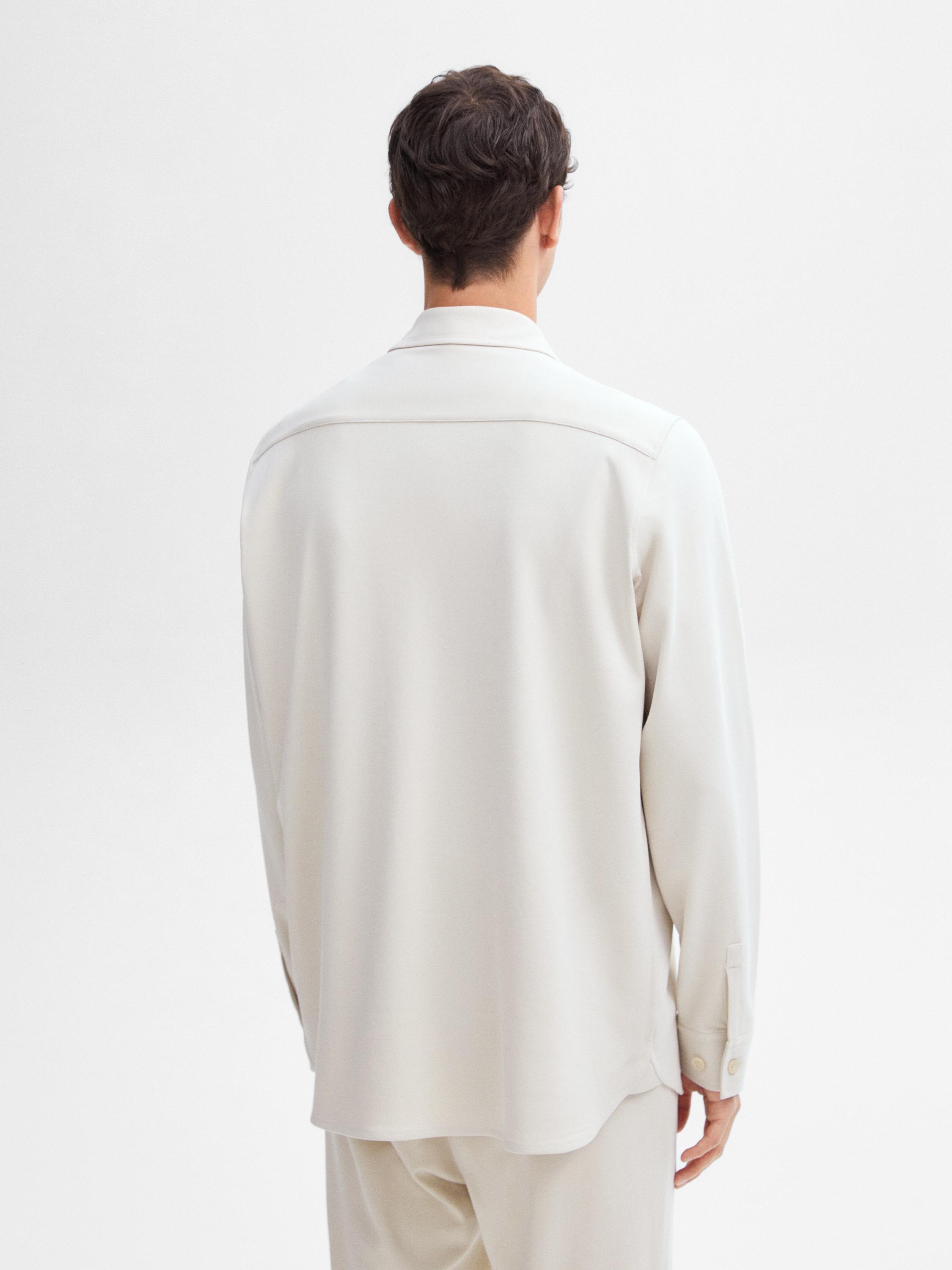 Surchemise légère 100 % coton