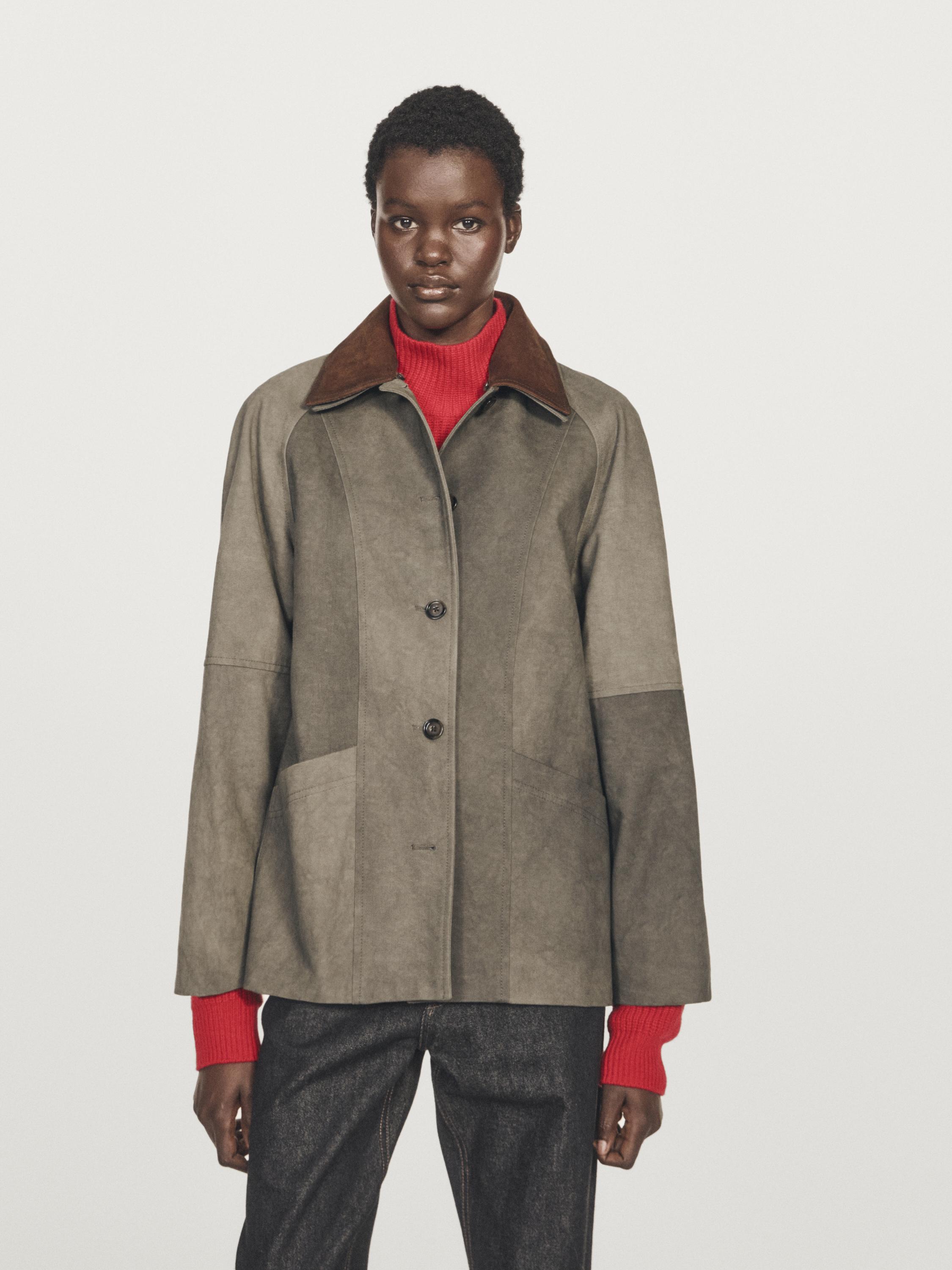 Непромокаемая куртка с двухслойным воротником