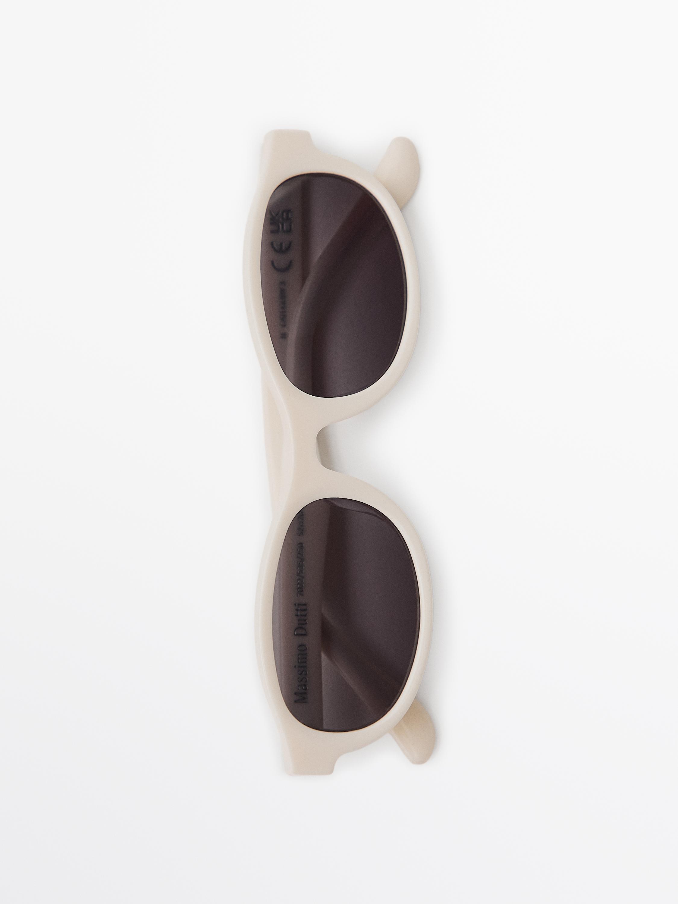 Small rectangular sunglasses