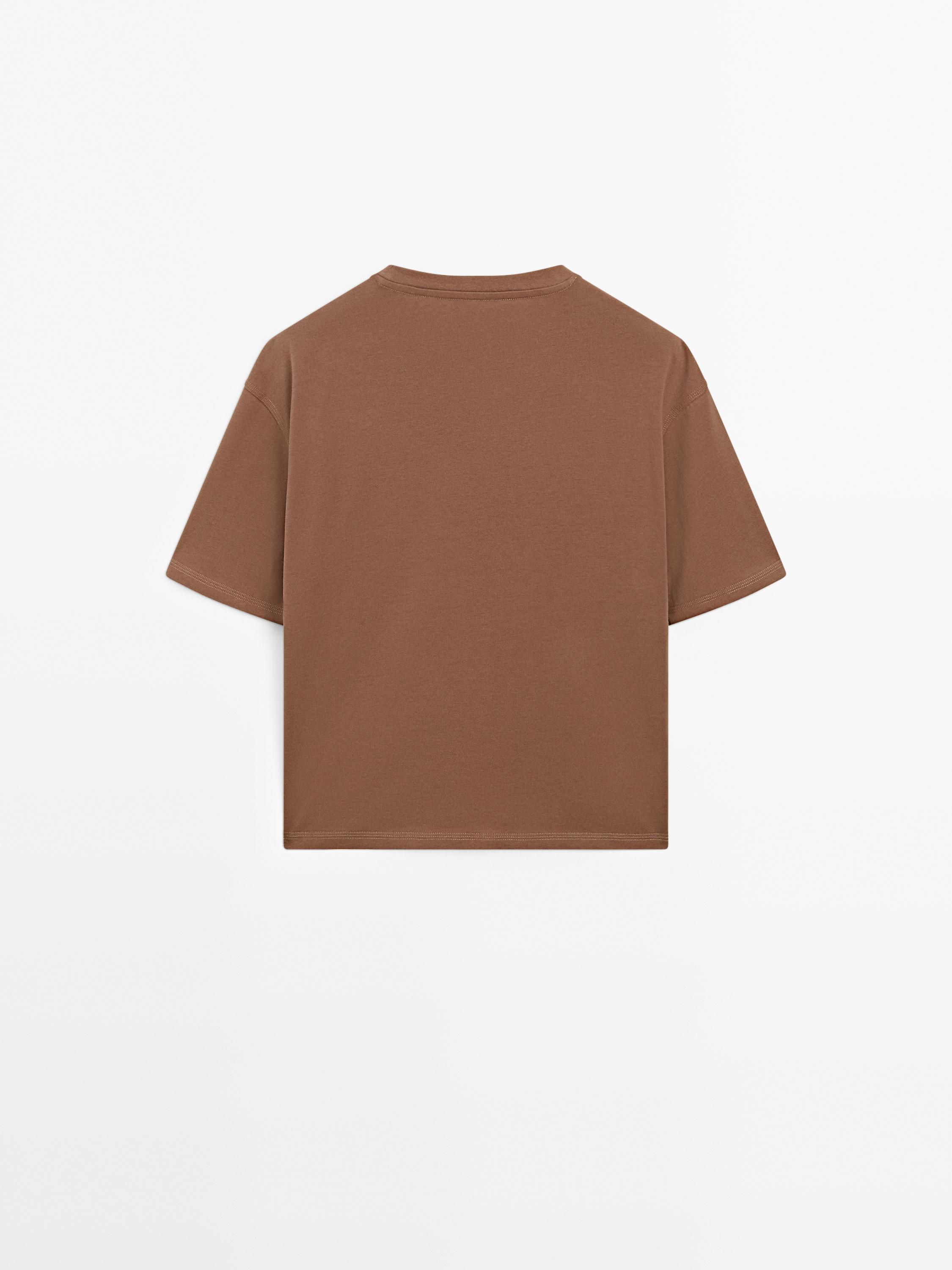 Oversize t-shirt with seam detail