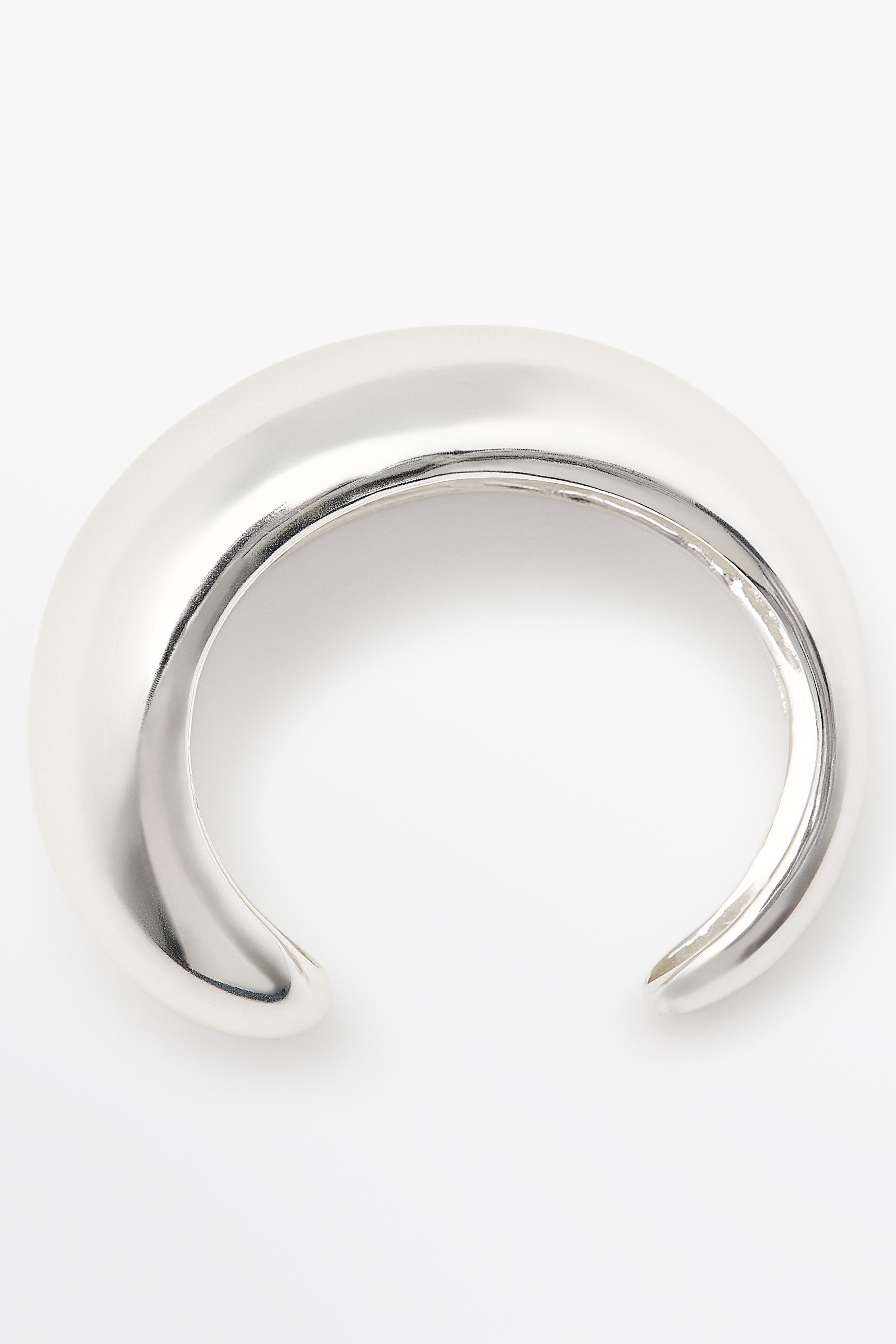 Rounded Volume Bracelet — SILVER
