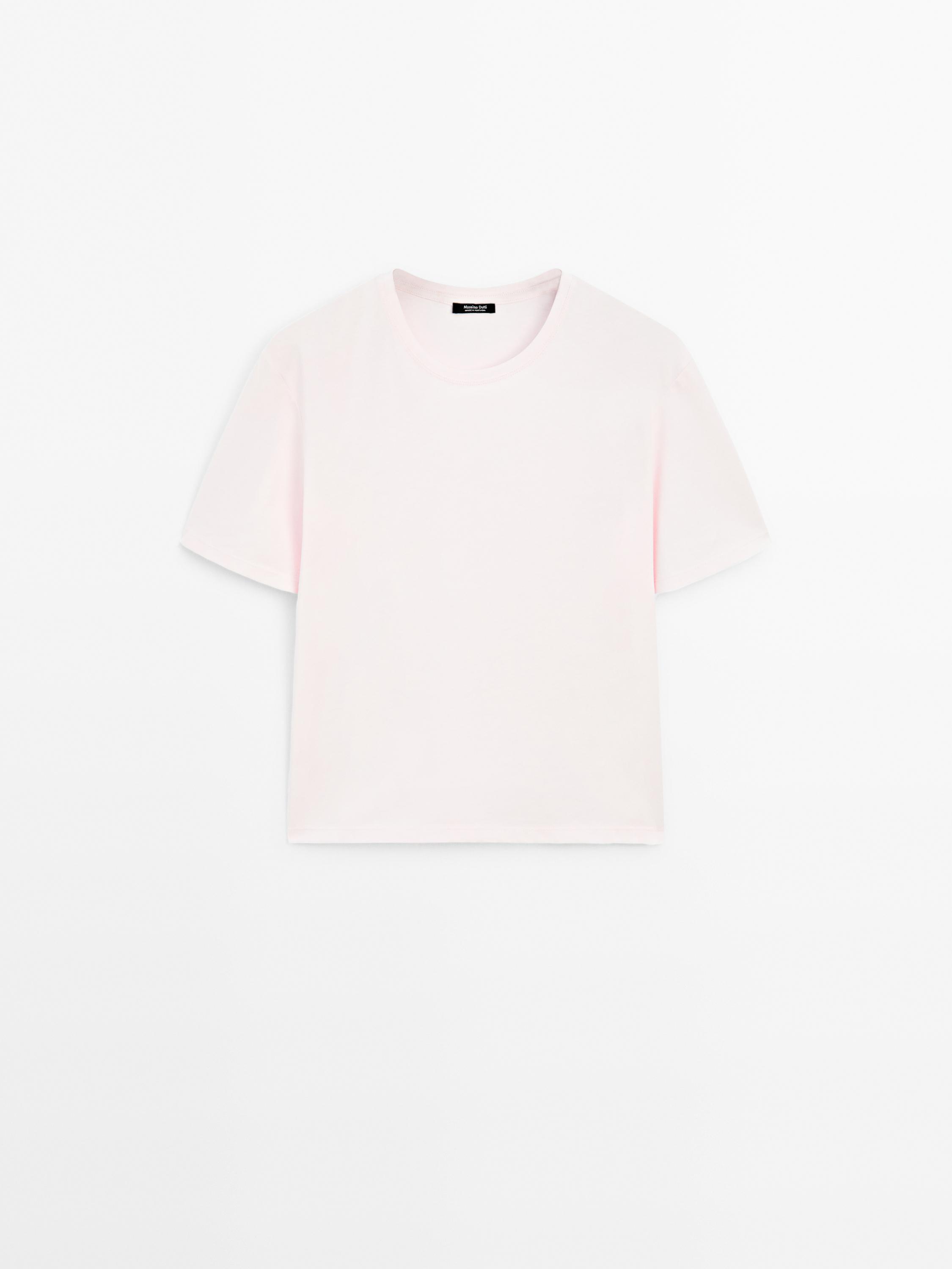 Tricou din bumbac 100% cu mânecă scurtă