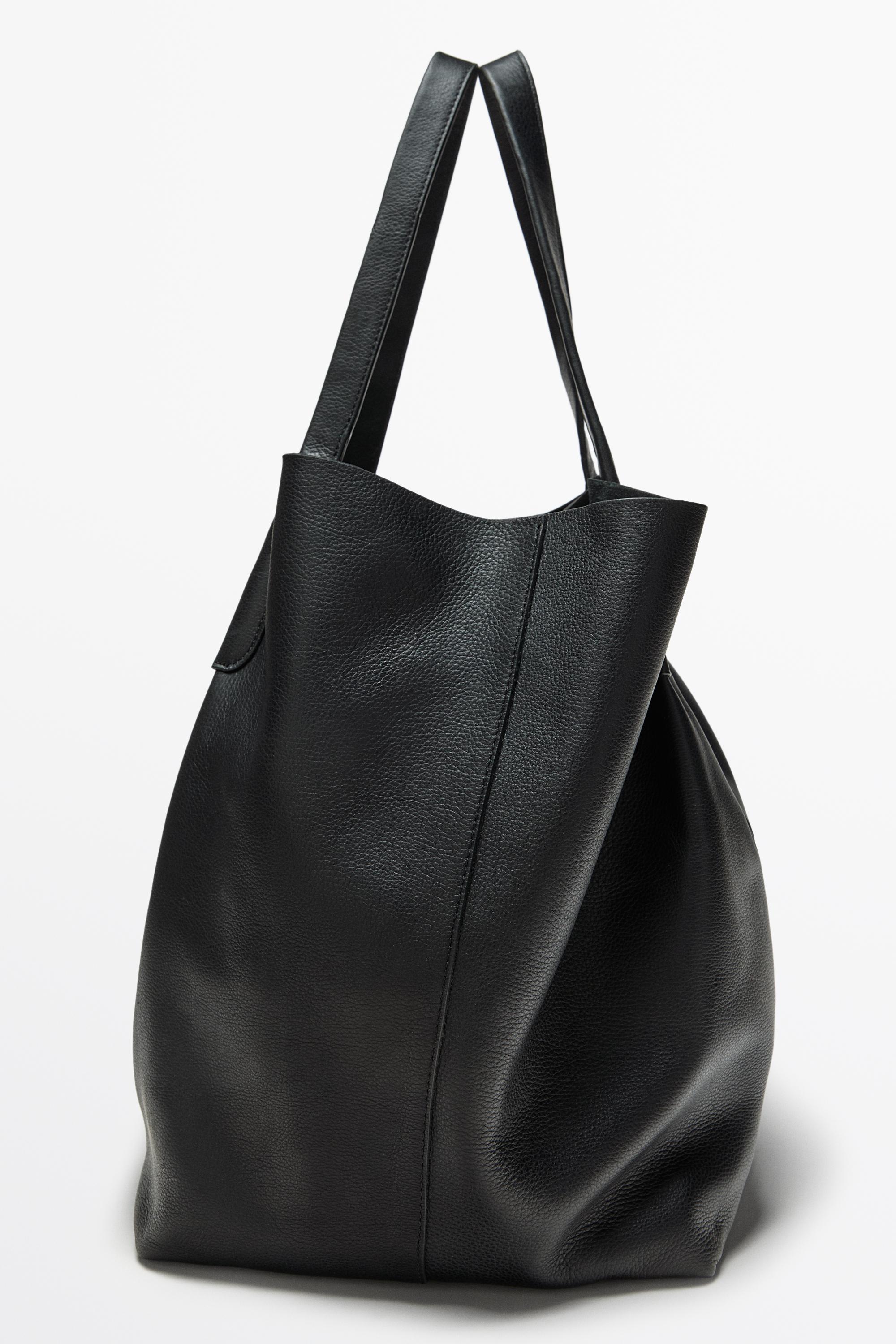 Nappa leather tote bag