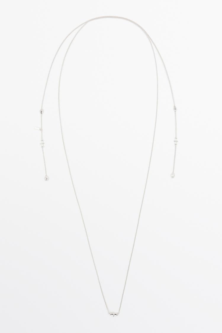 Multi-way piece necklace — SILVER