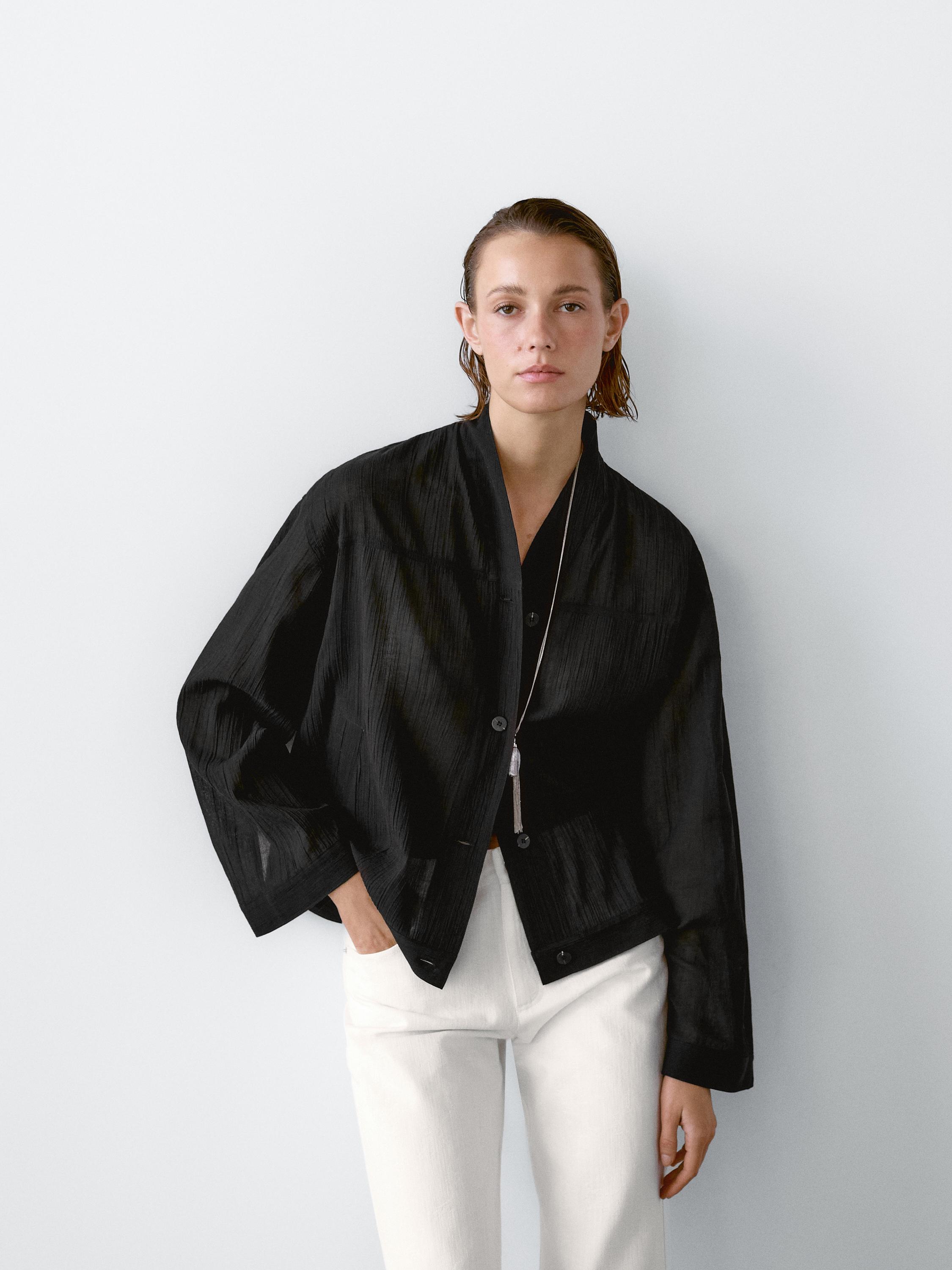 Flowing 100% cotton shirt