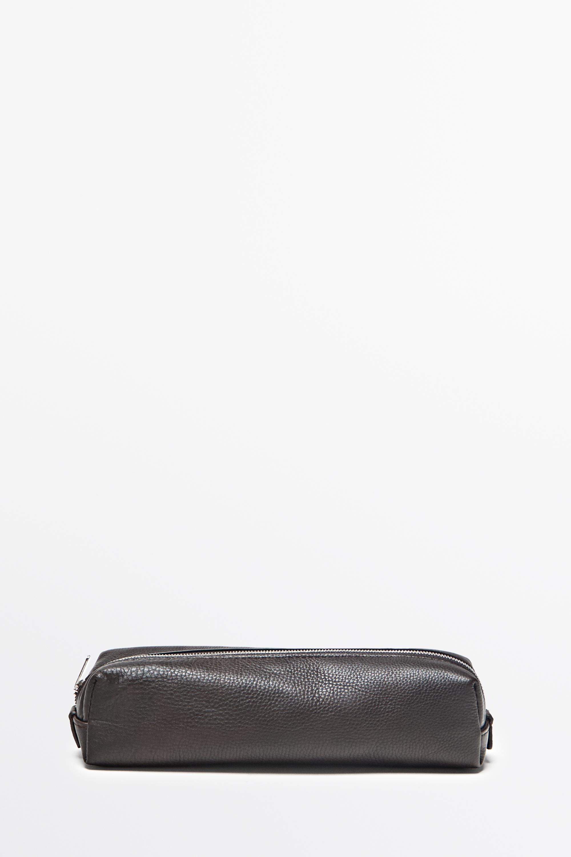 Estuche cremallera piel napa