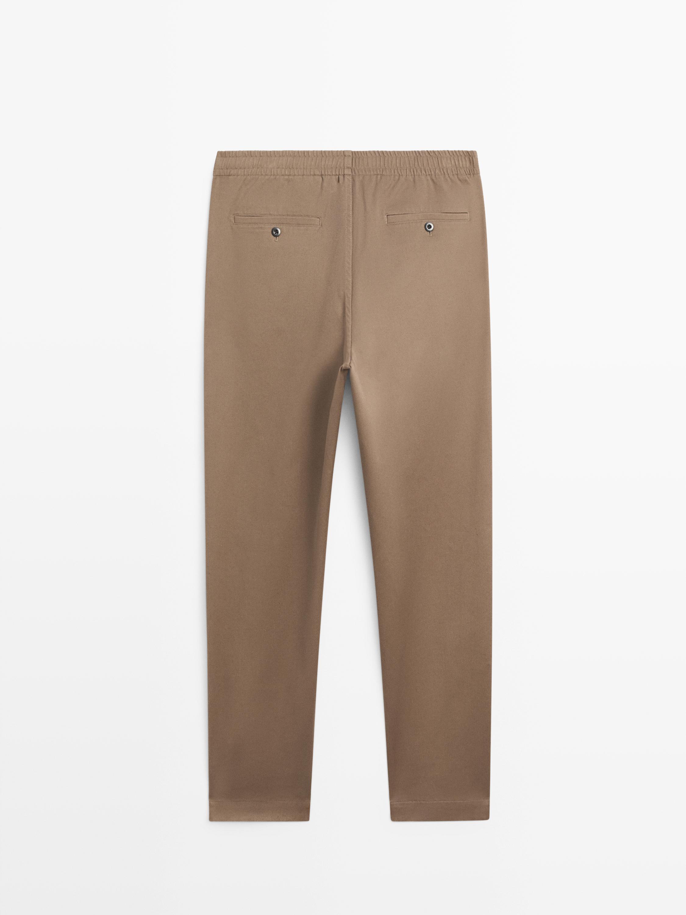 Pantalon de jogging en coton mélangé