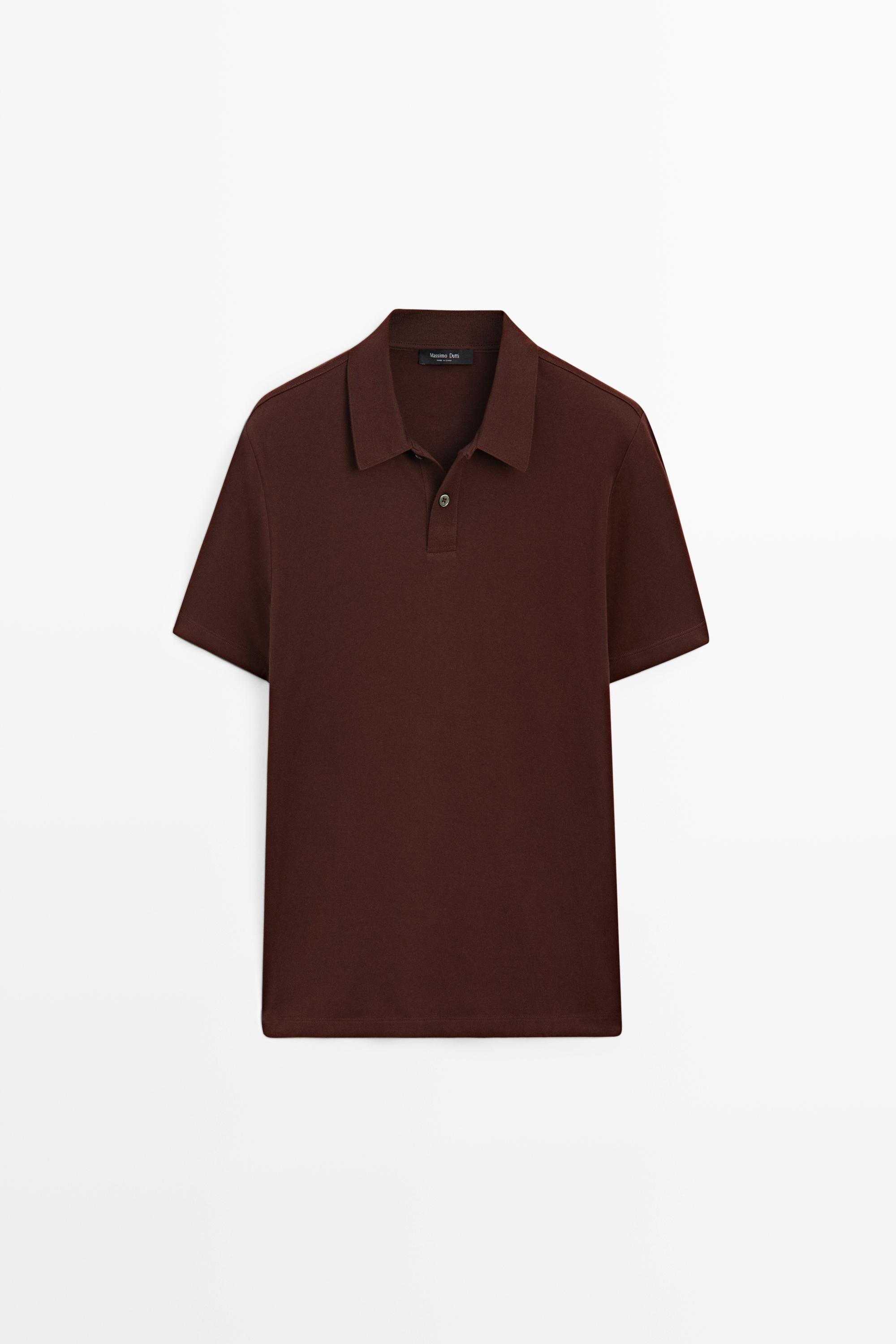 100% cotton short sleeve polo shirt