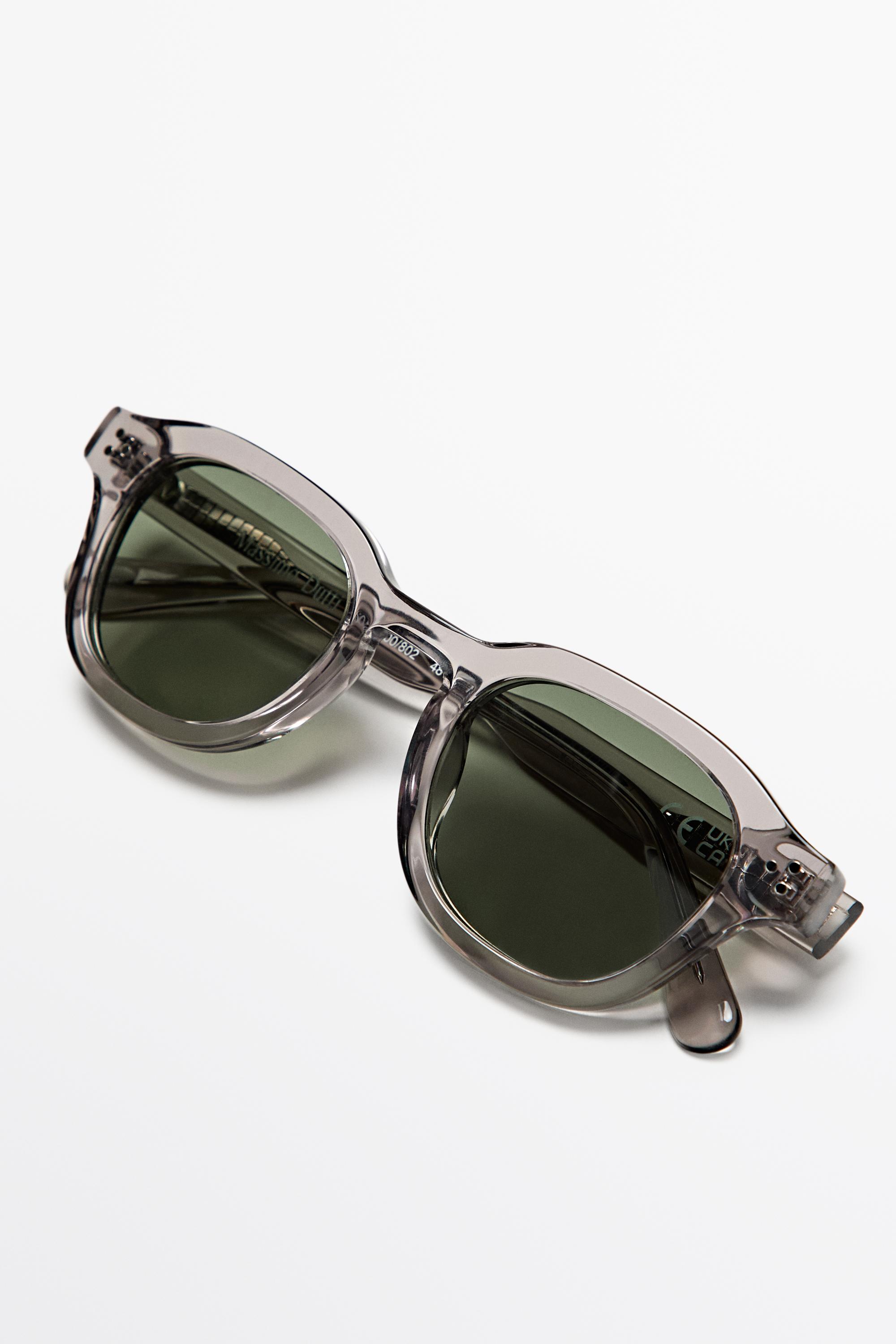 Geometric sunglasses — GREY